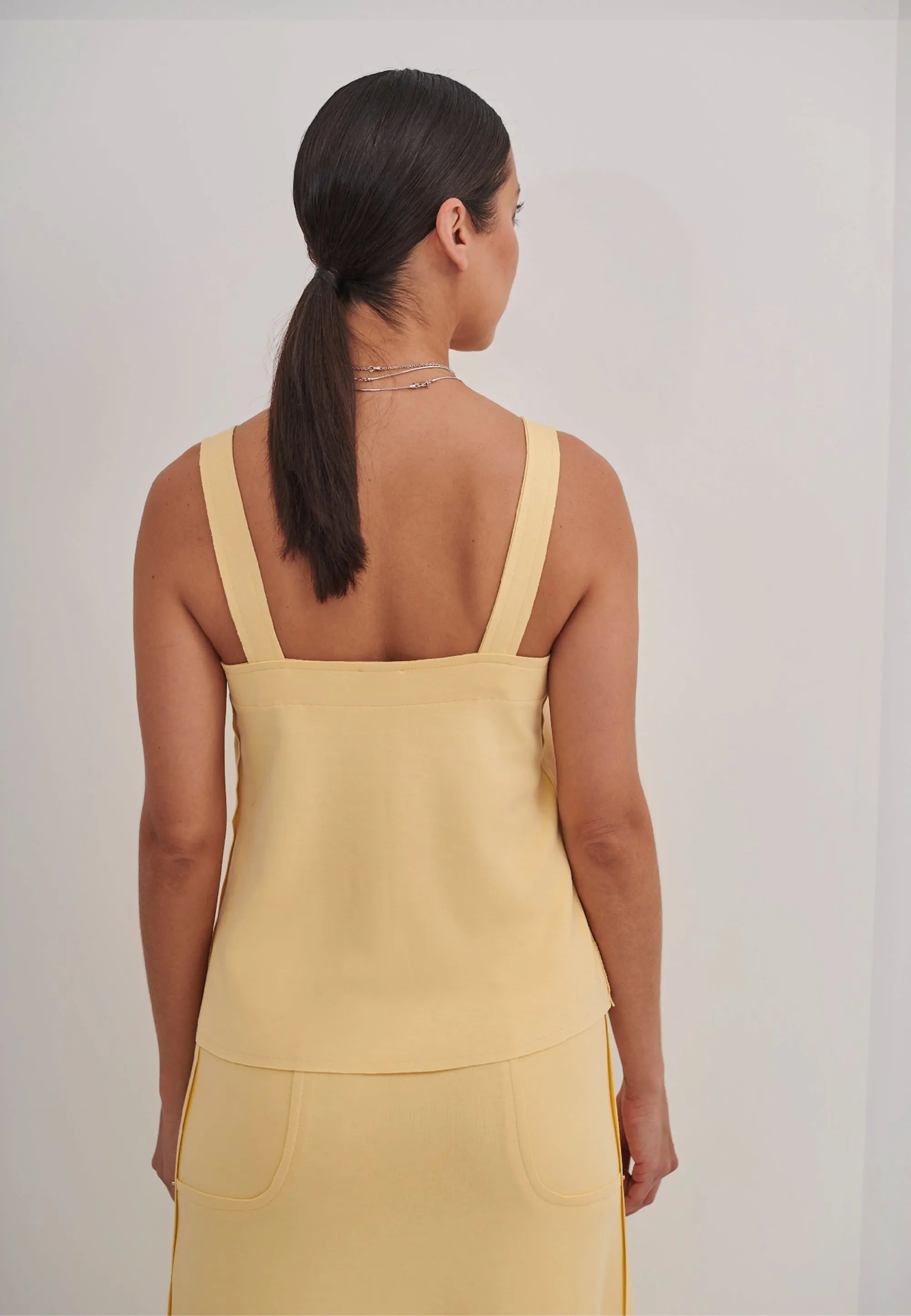 Top Alças Largas Rebites