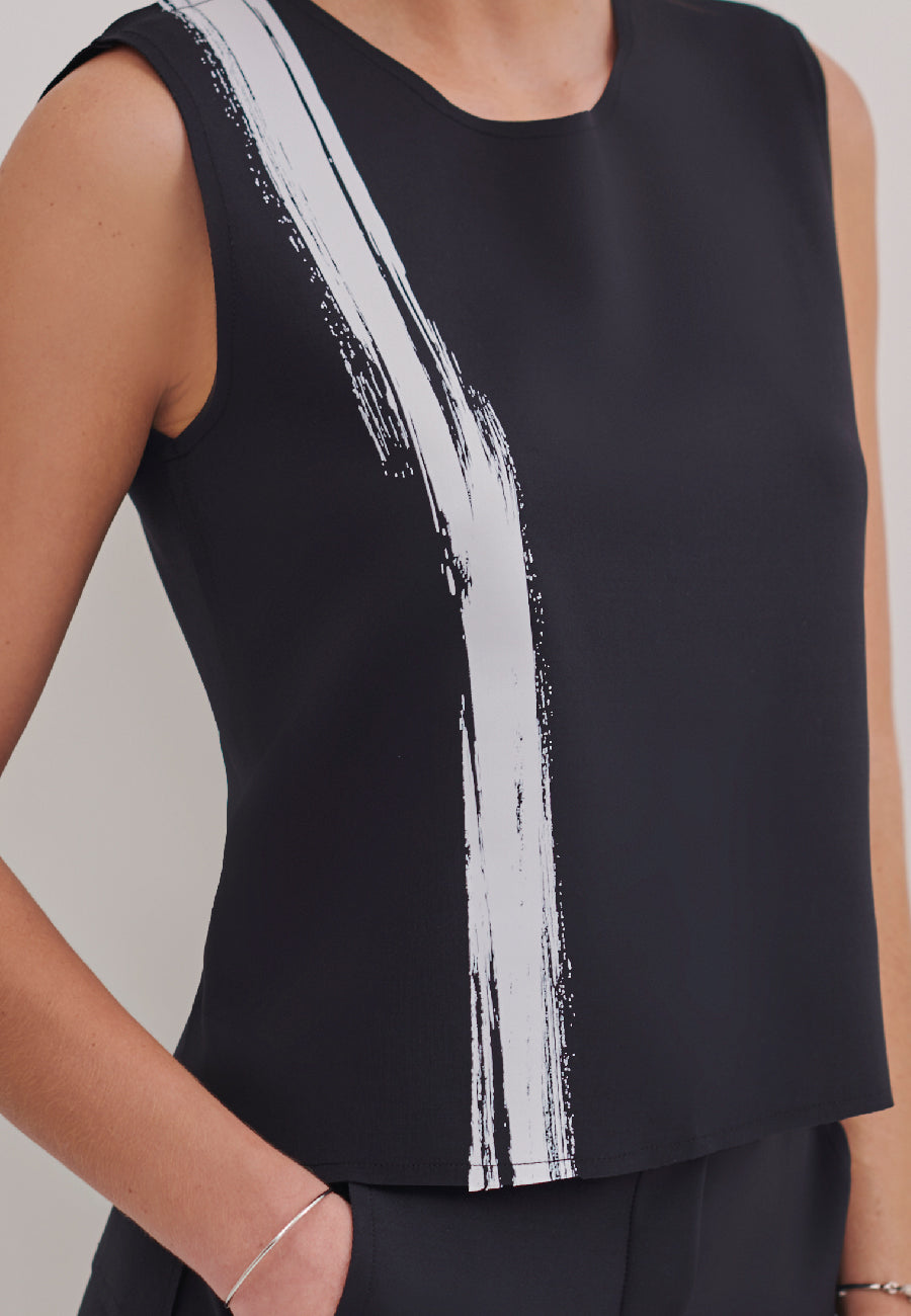 Regata Decote Redondo Smart Estampa