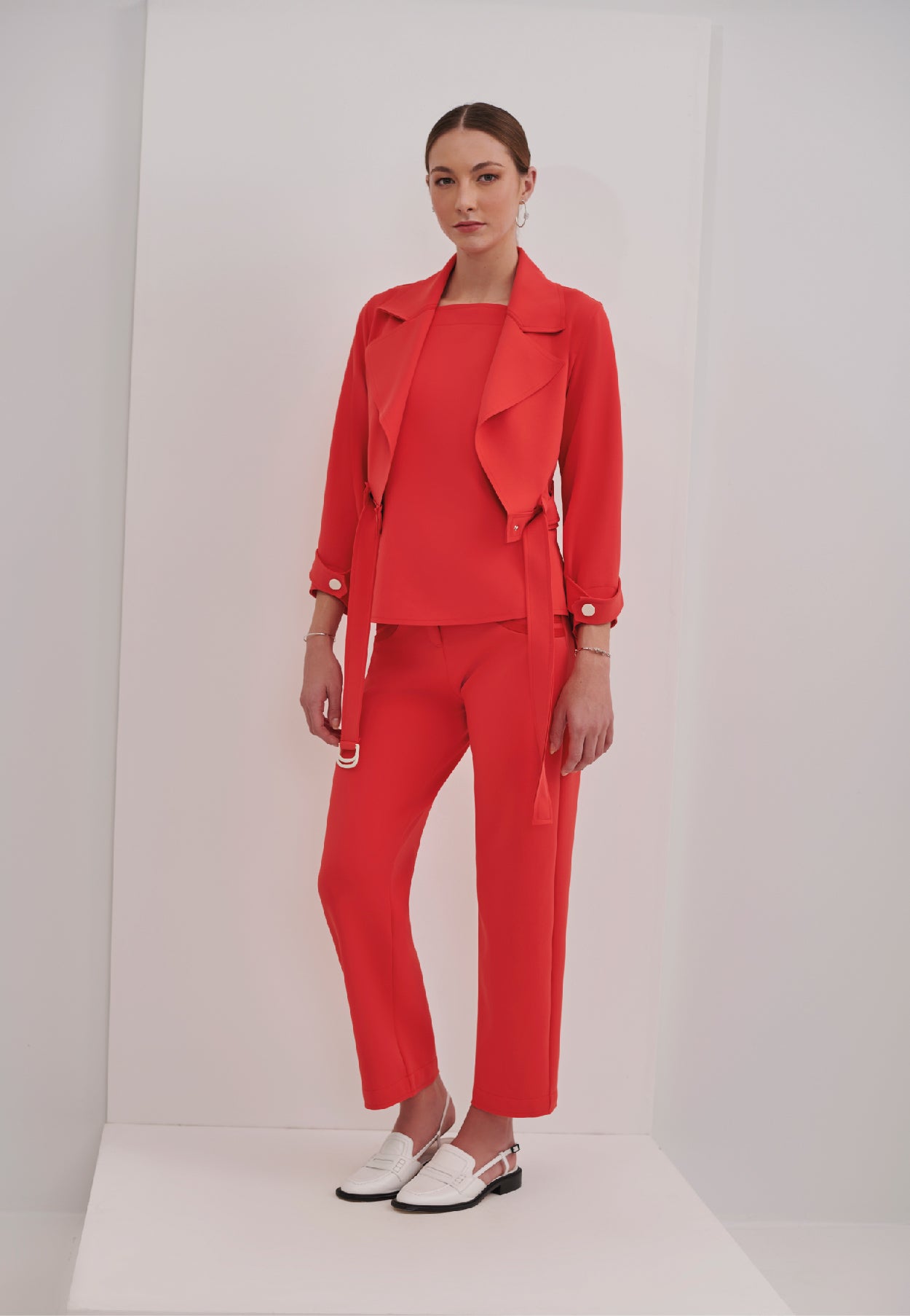 Jaqueta Biker Faixa Fivela