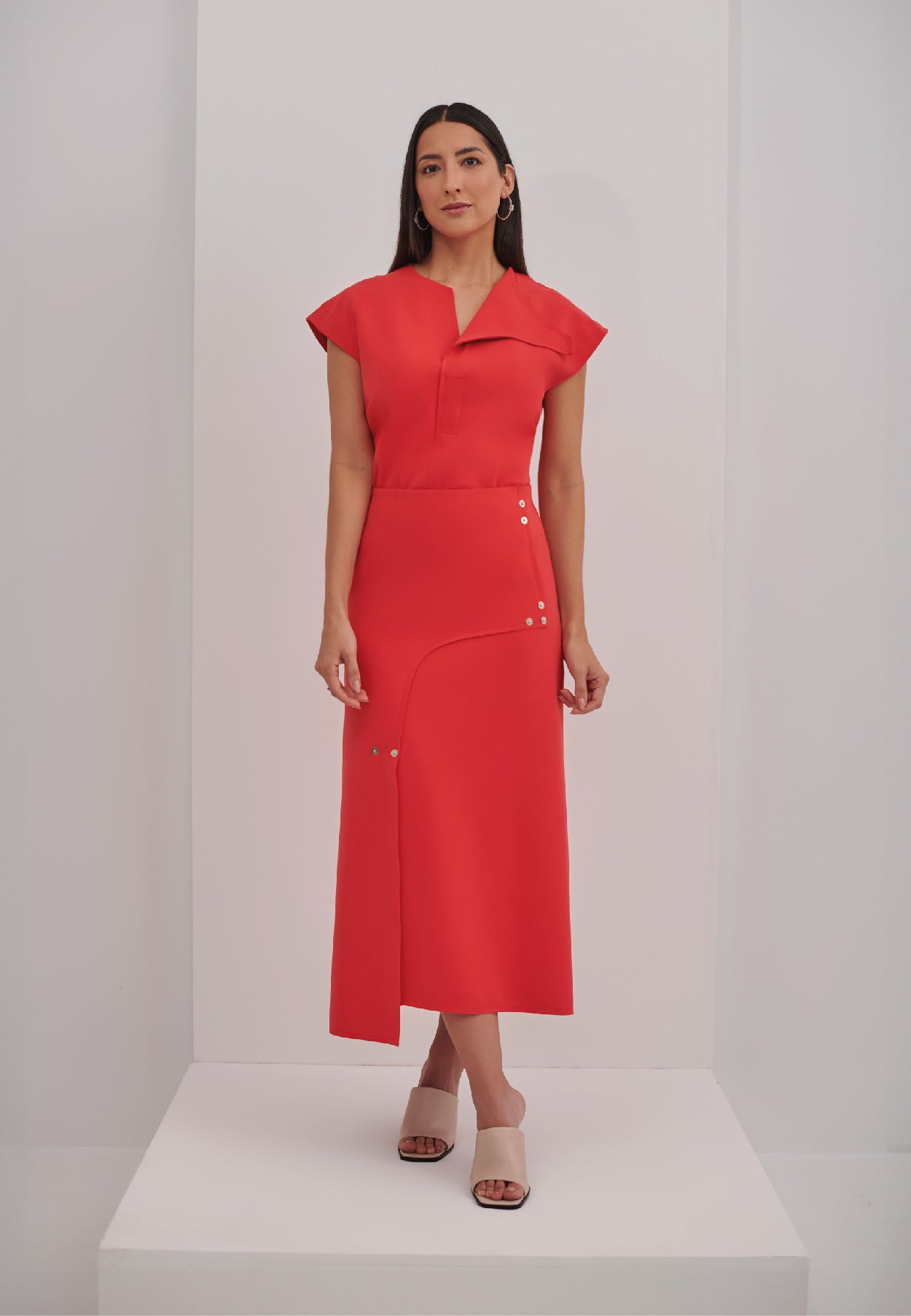 Saia Fenda Trespassada Rebites