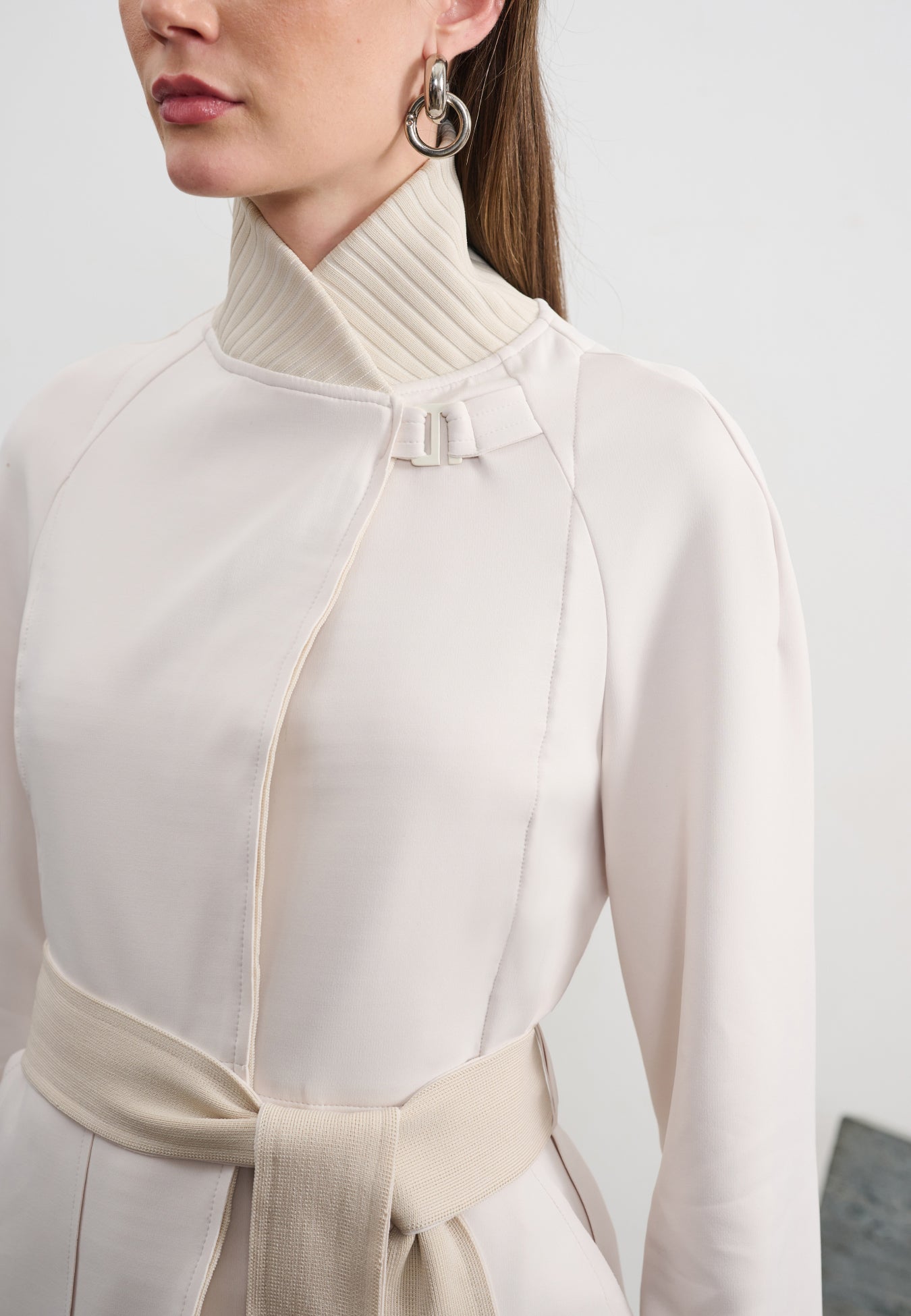 Jaqueta Alfaiataria com Gola Xale