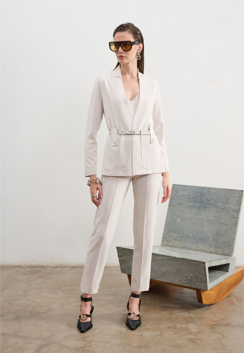 Calça Alfaiataria Barra Dobrada