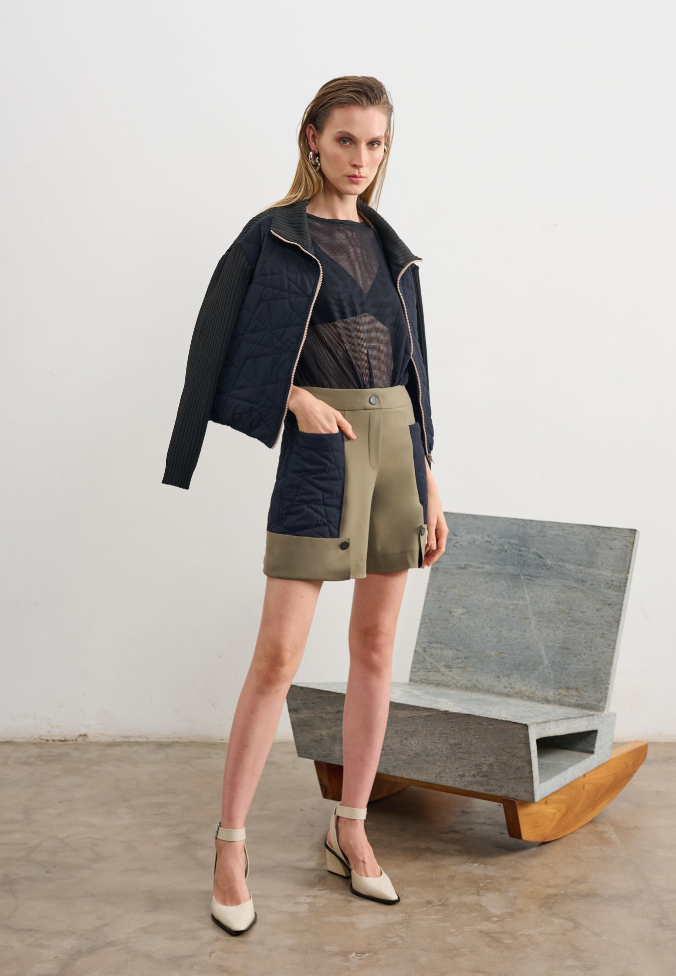 Jaqueta Block Matelassé