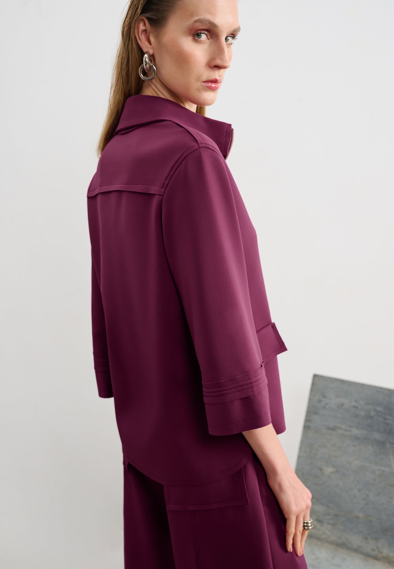 Camisa Alfaiataria Zíper