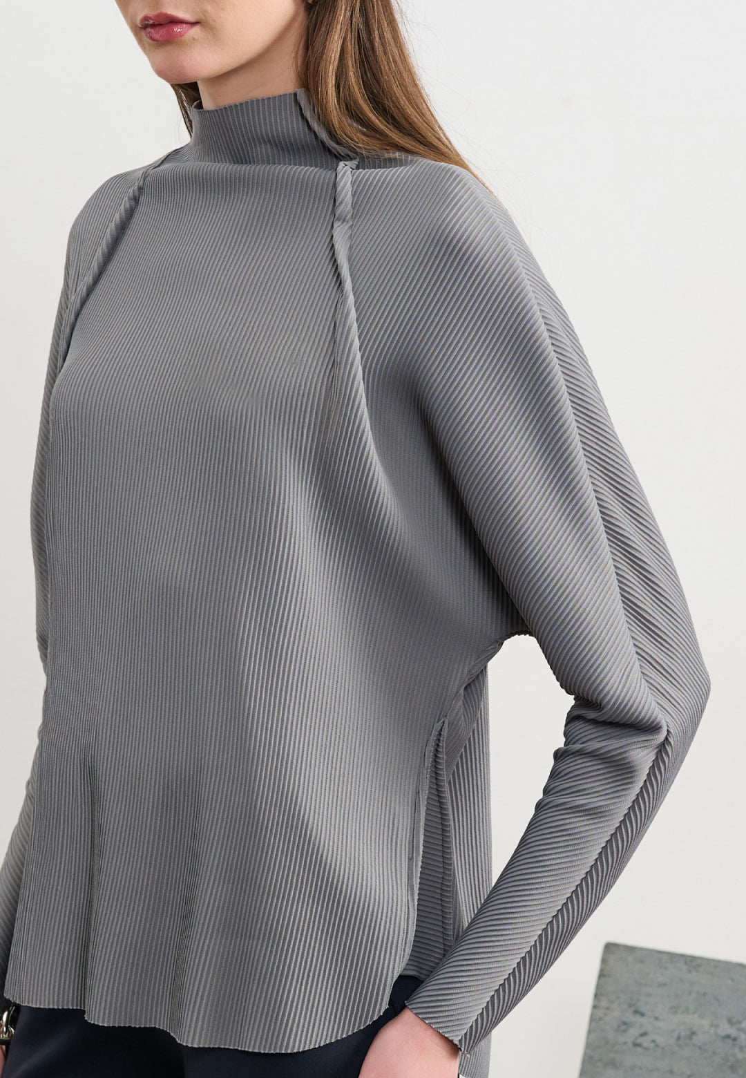 Blusa Ampla Gola Alta