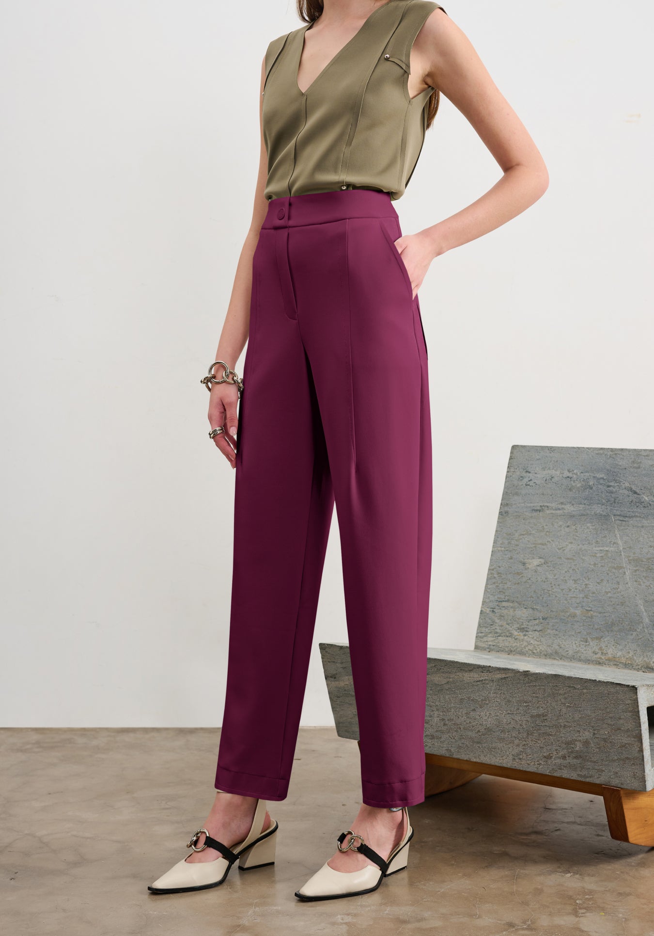 Calça Alfaiataria Baggy