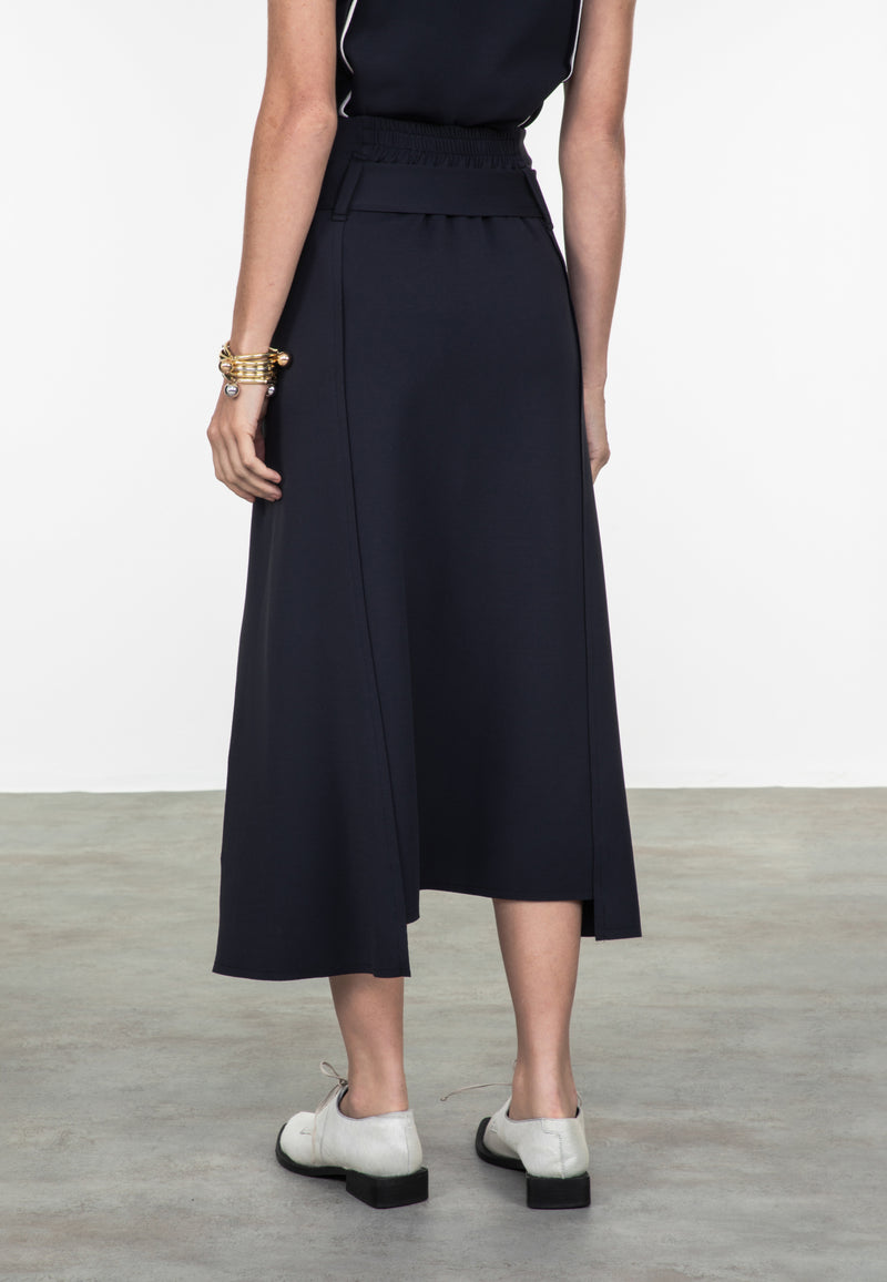 Saia Midi Movimento Com Faixa