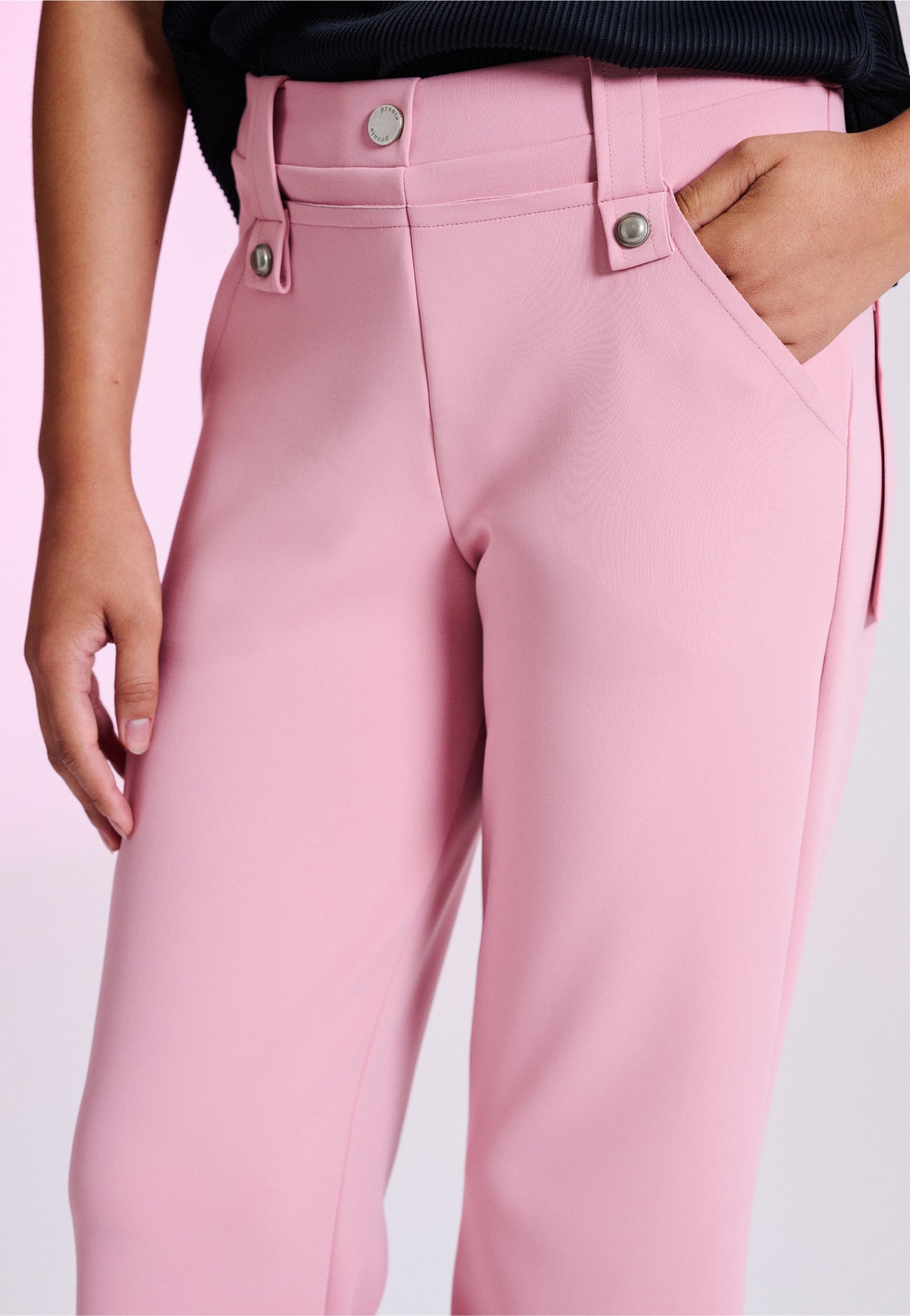 Calça Alfaiataria Cós Botões