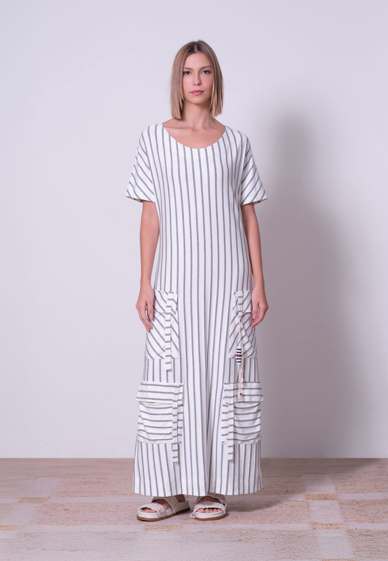 Vestido Algarve Listra