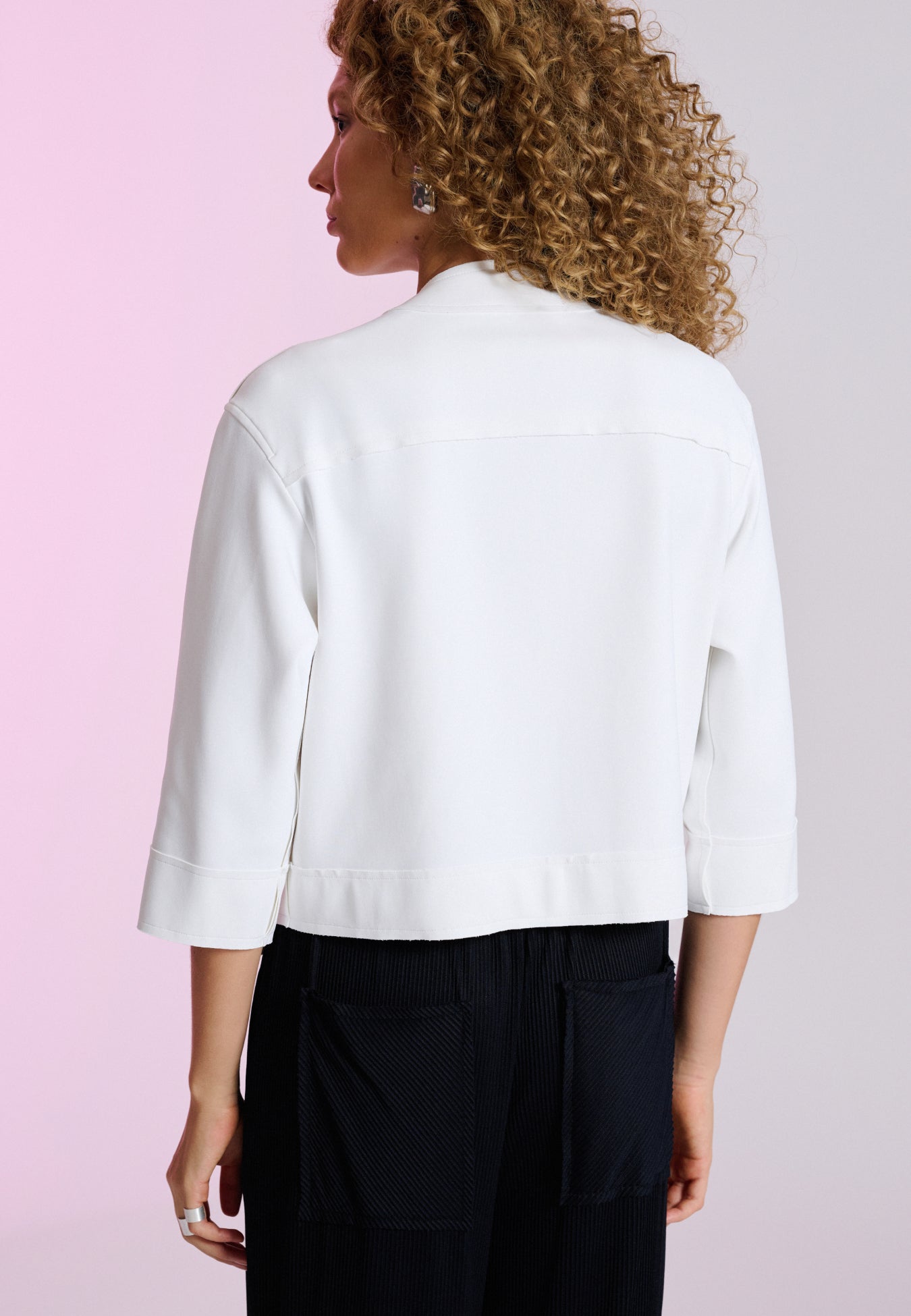 Jaqueta Alfaiataria Manga 3/4