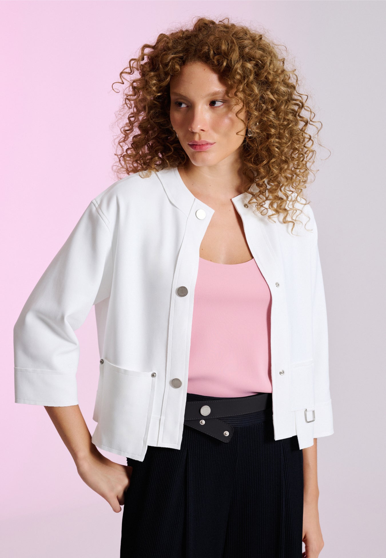 Jaqueta Alfaiataria Manga 3/4