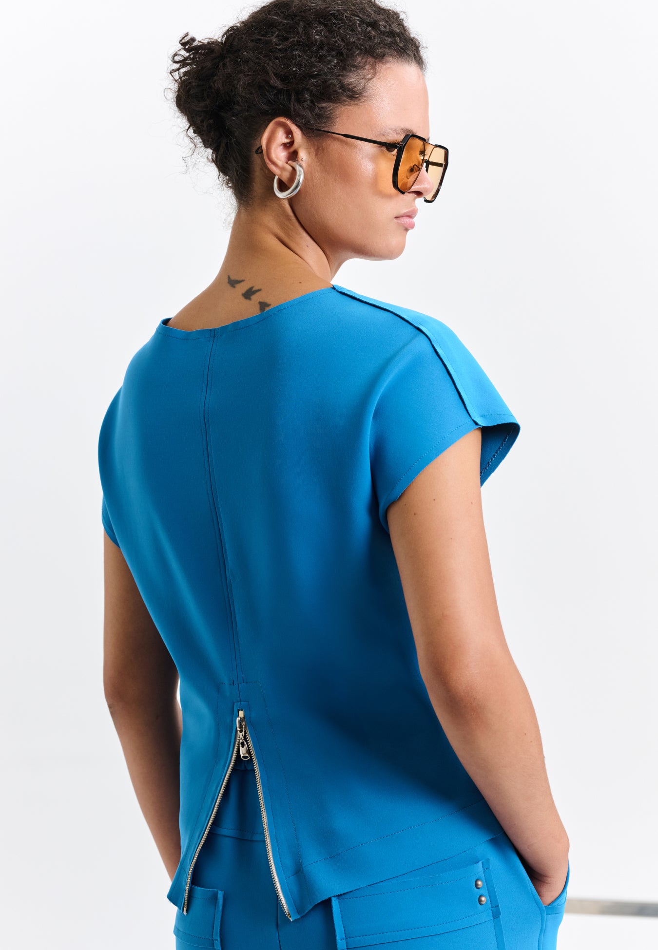 Blusa Manga Contínua