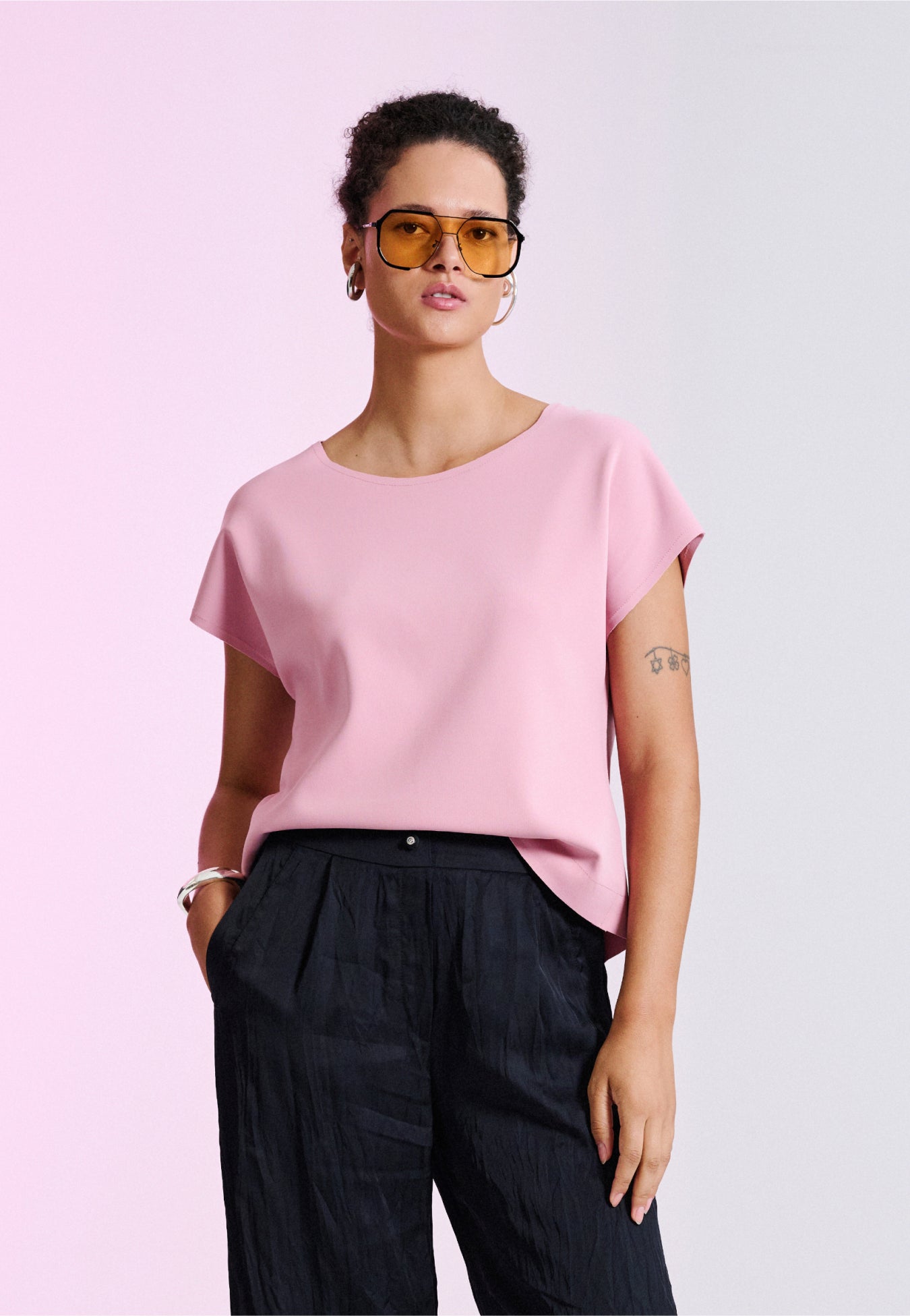 Blusa Manga Contínua