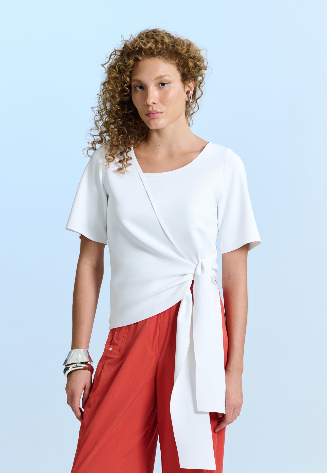 Blusa Amarração Lateral