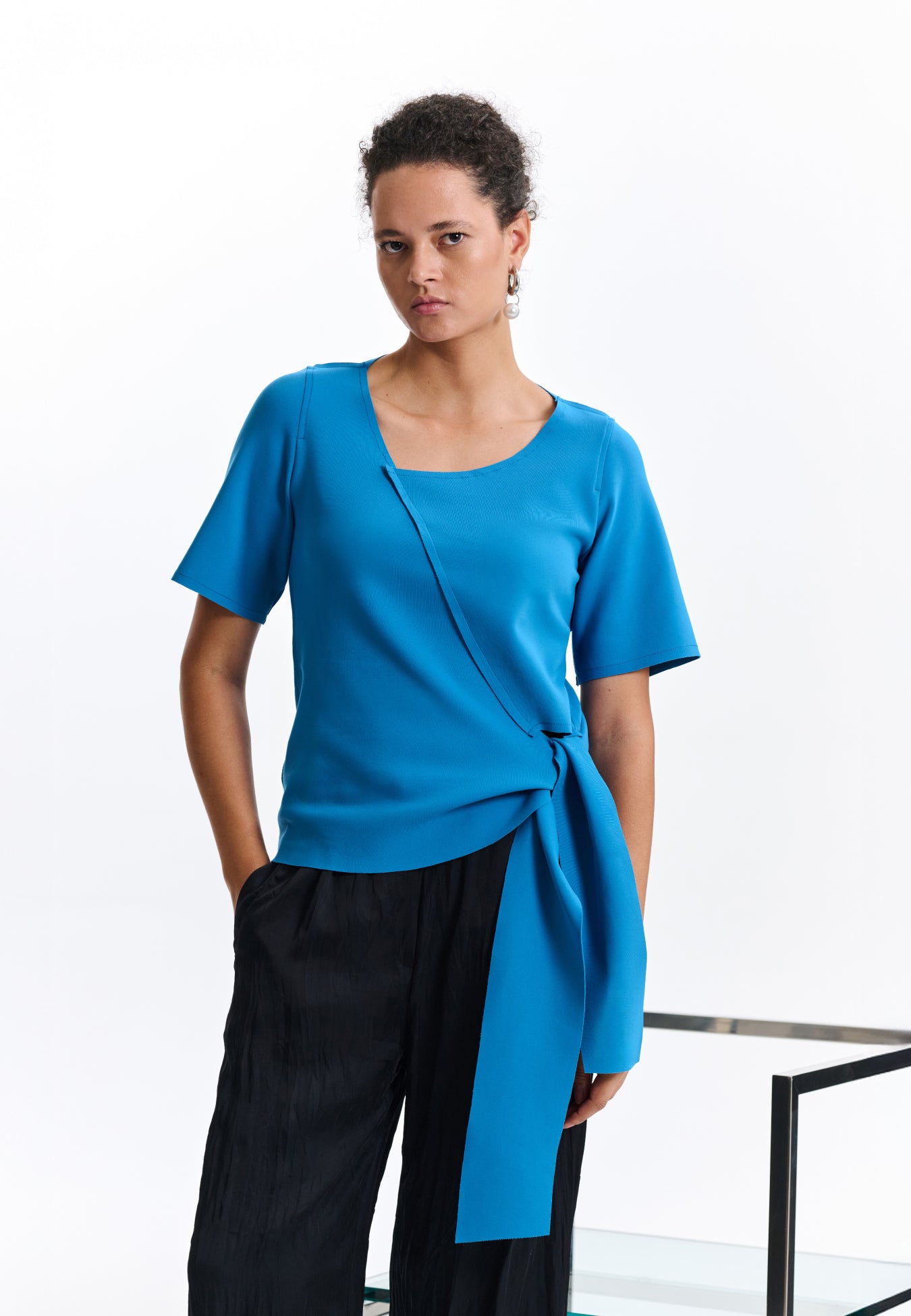 Blusa Amarração Lateral