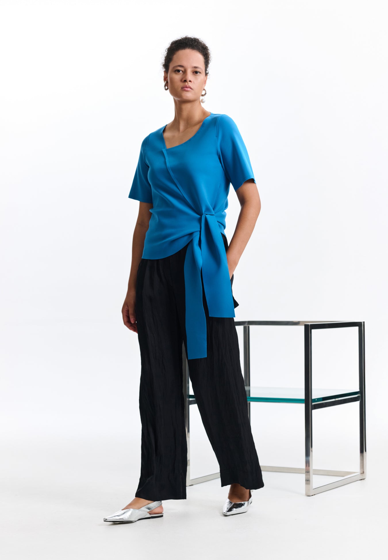 Blusa Amarração Lateral