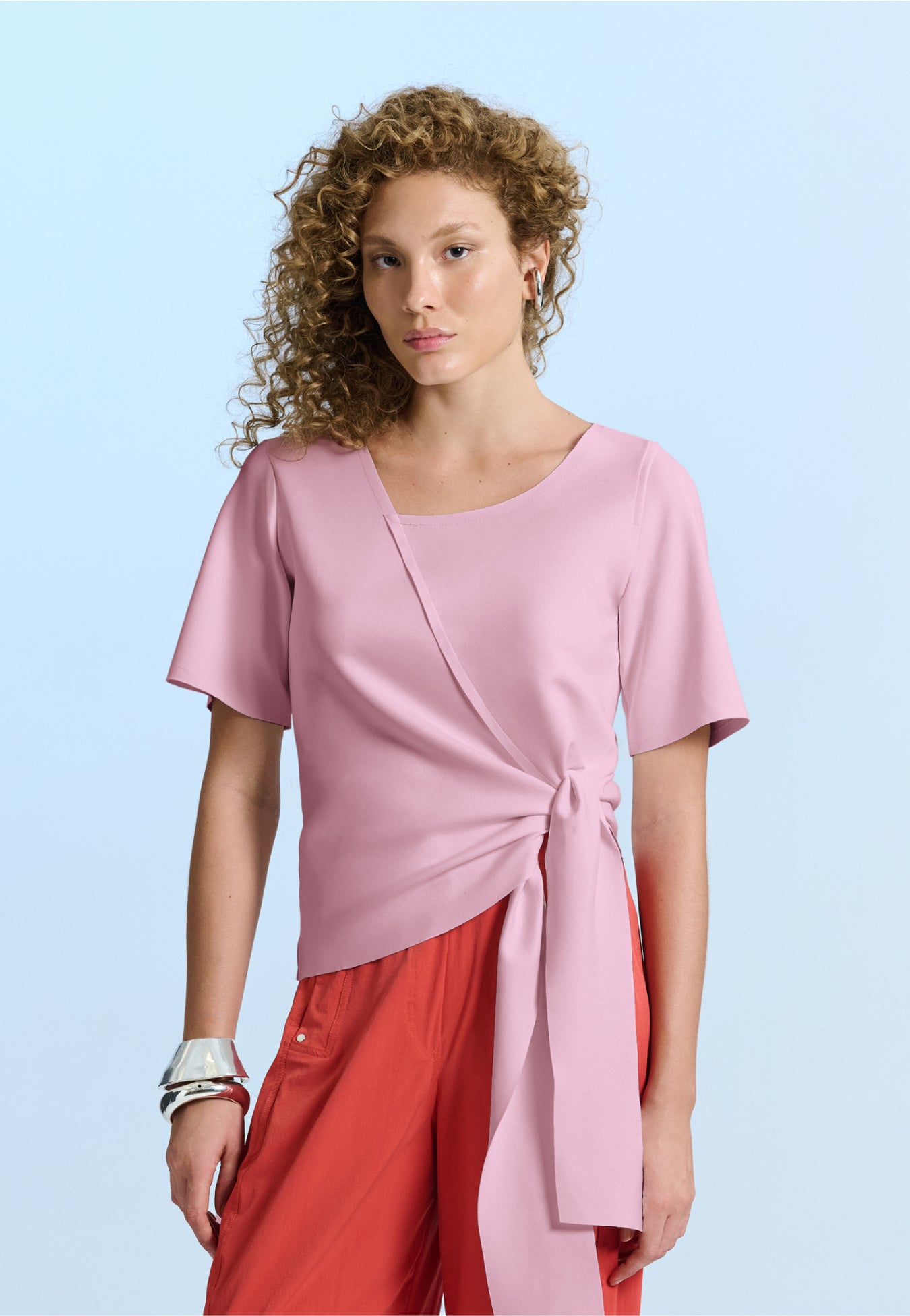 Blusa Amarração Lateral