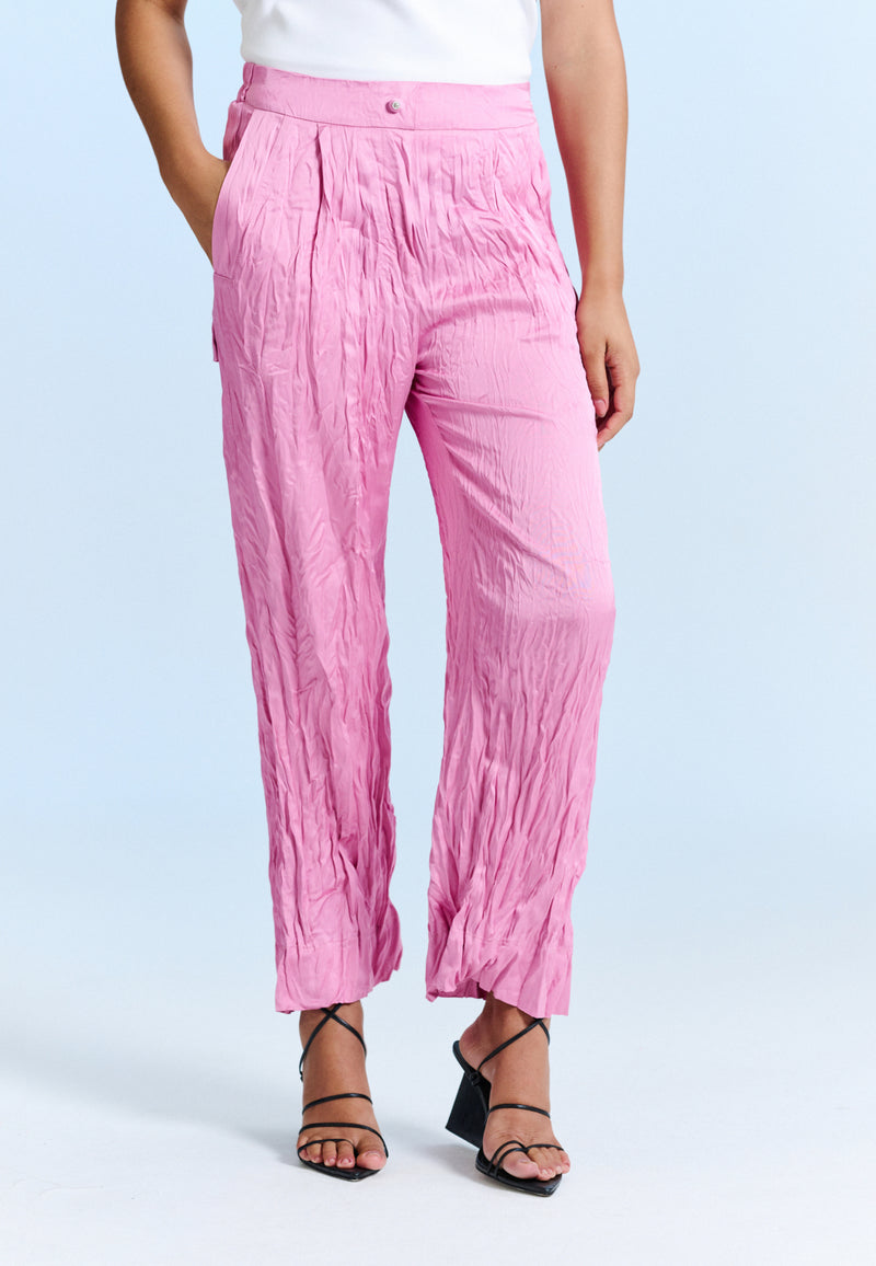Calça Efeito Amassado