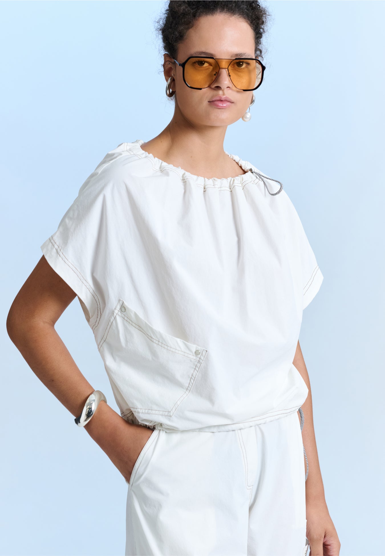 Blusa Leve Ajustável