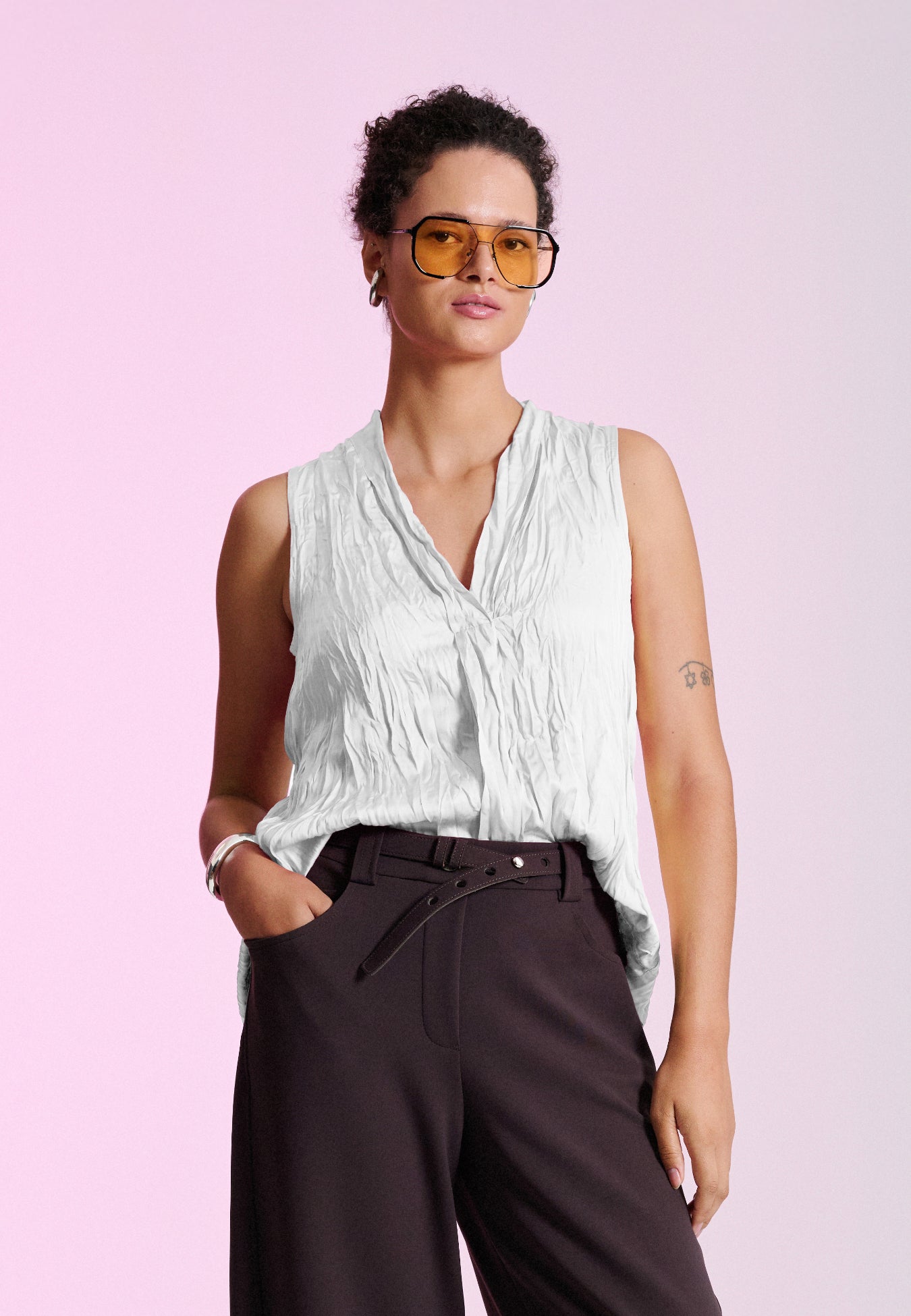 Regata Acetinada Alongada