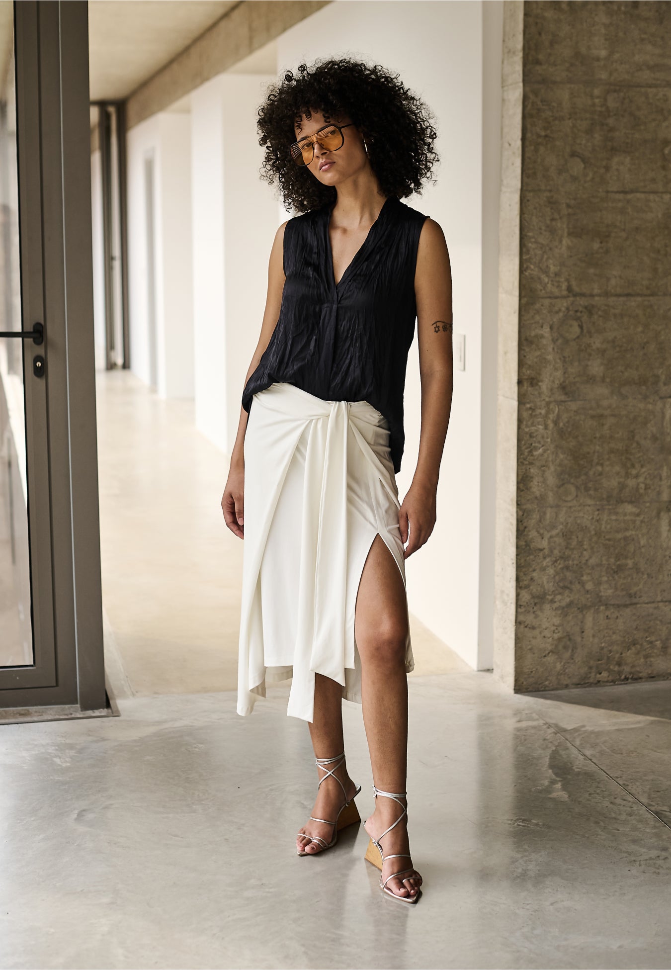 Regata Acetinada Alongada