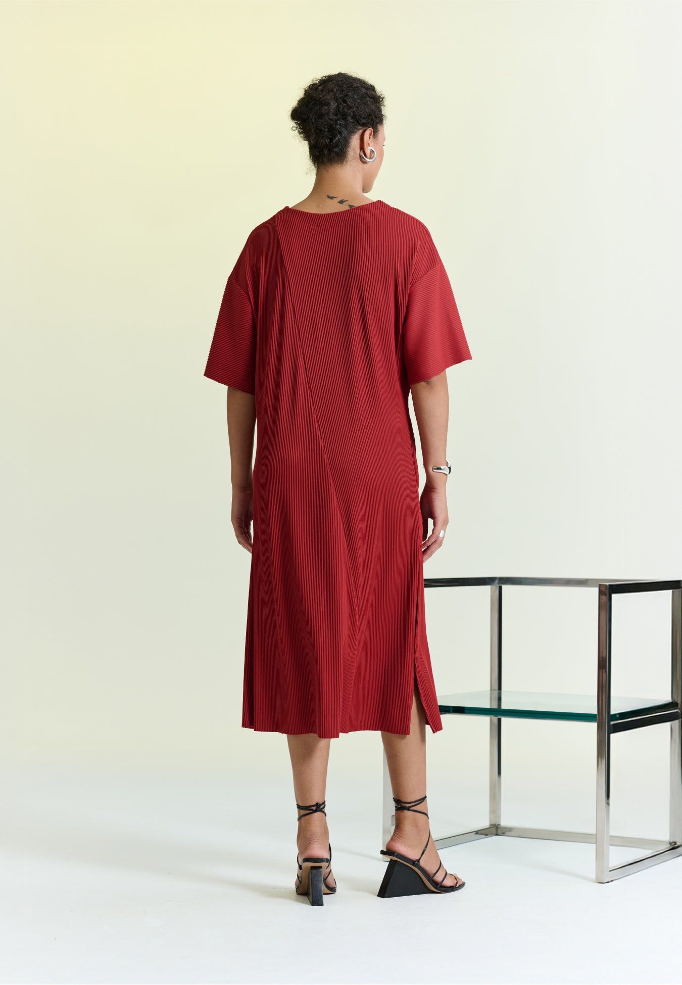 Vestido T-shirt Decote V