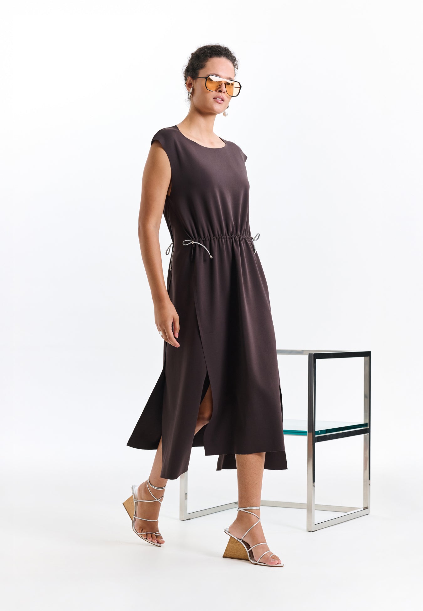 Vestido Cintura Ajustável