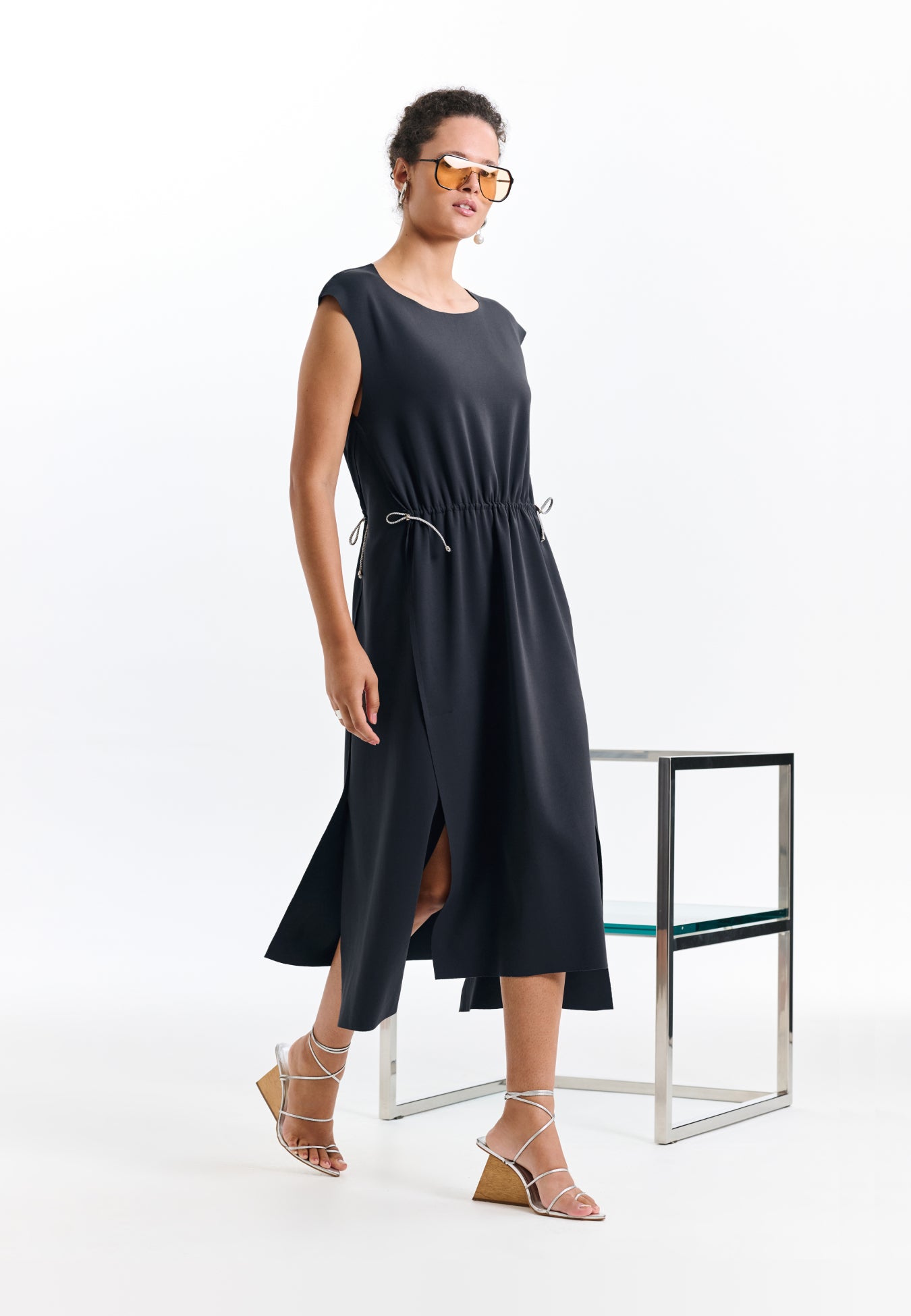 Vestido Cintura Ajustável