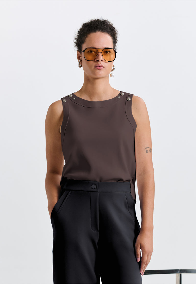 Regata Botões Níquel