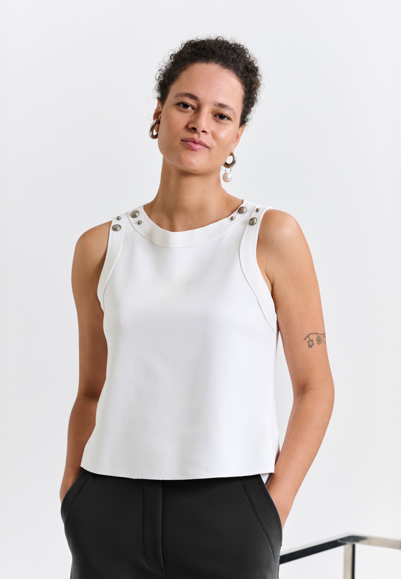 Regata Botões Níquel