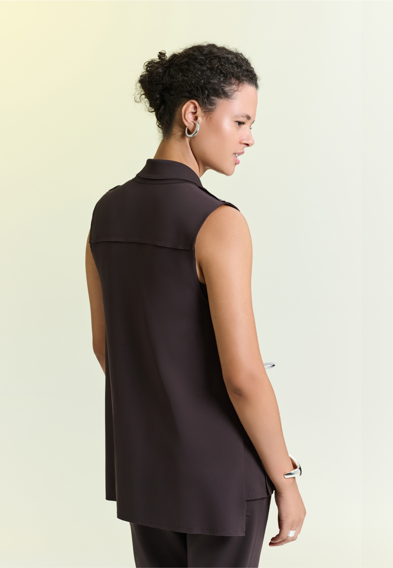 Colete Alongado Ajustável