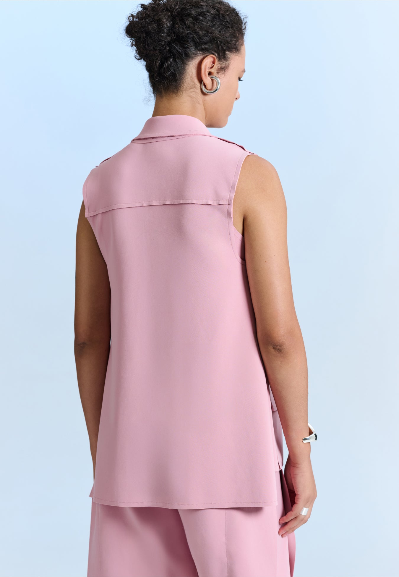 Colete Alongado Ajustável