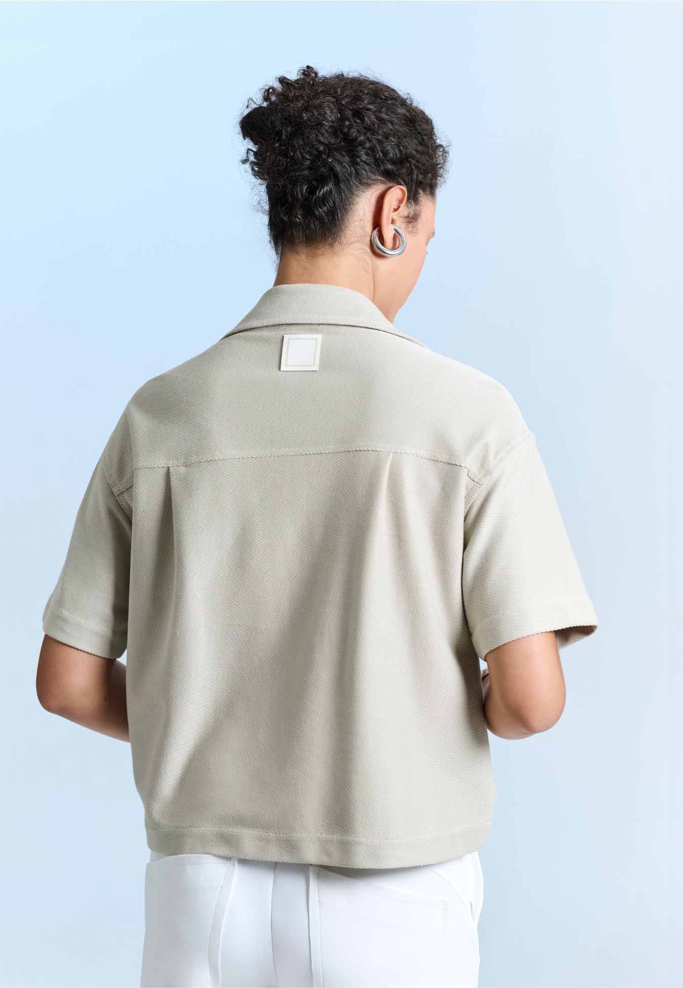 Camisa Manga Curta Sarja