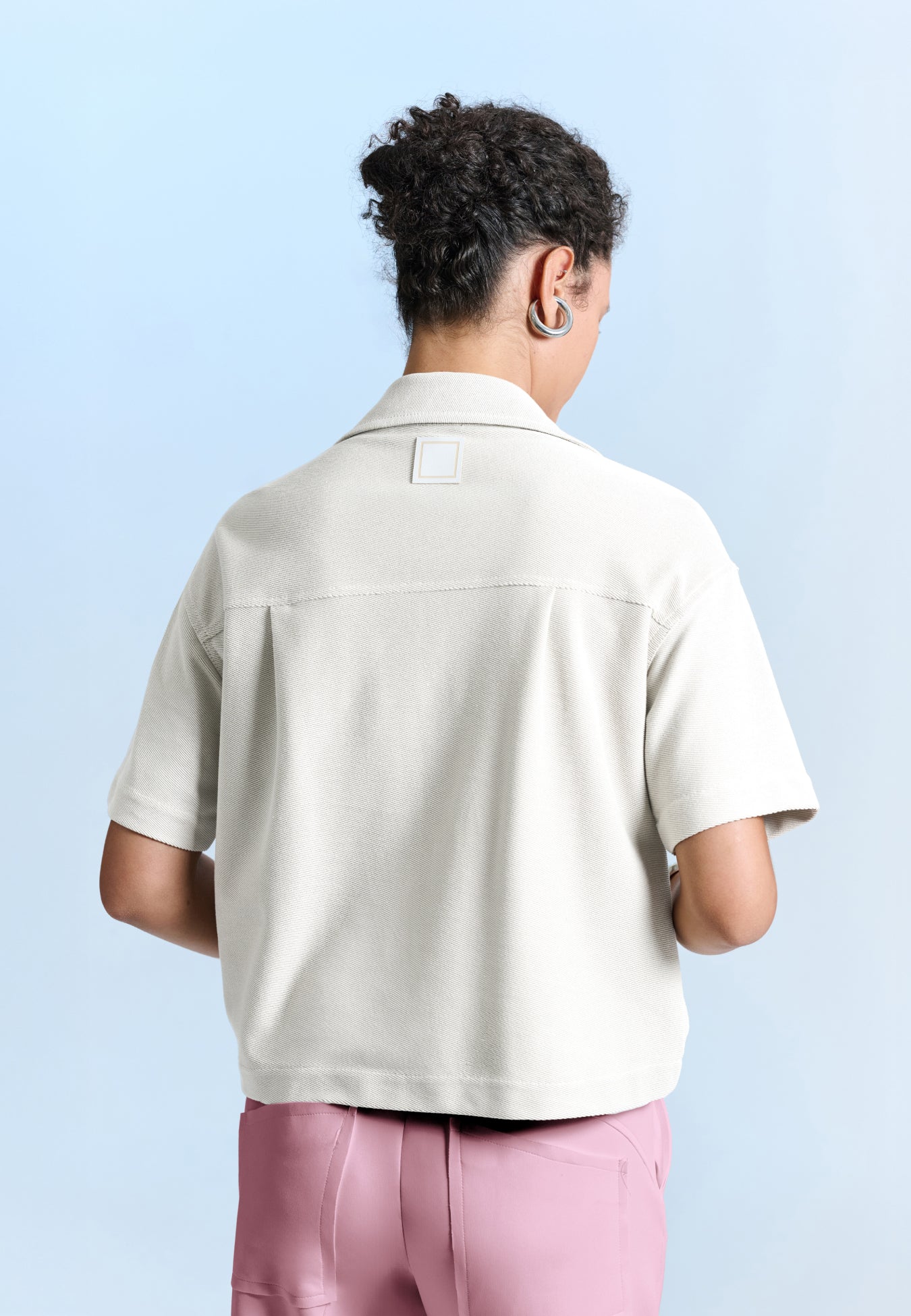 Camisa Manga Curta Sarja