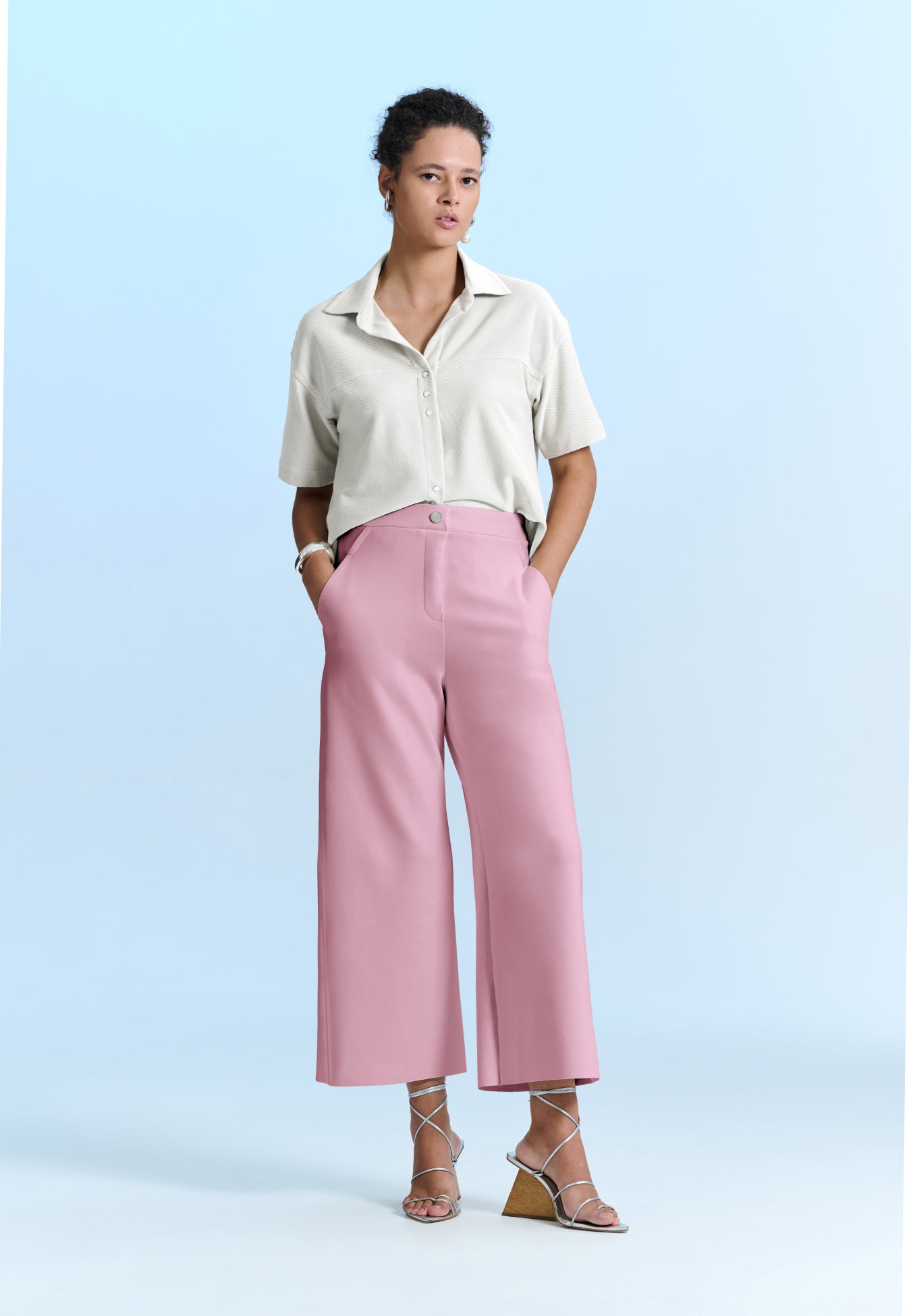 Camisa Manga Curta Sarja