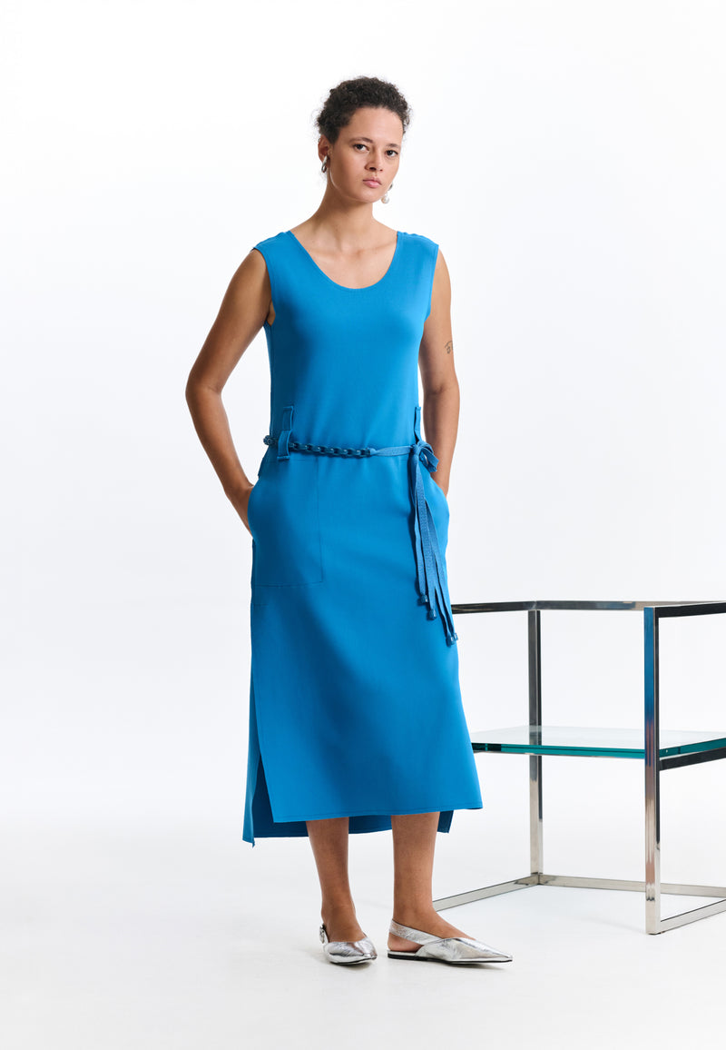 Vestido Midi Cinto