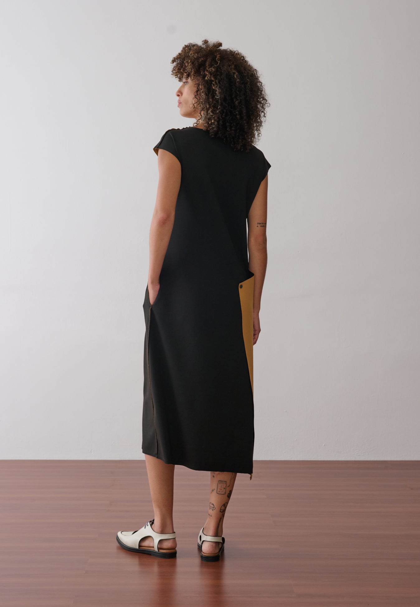 Vestido Block Bicolor