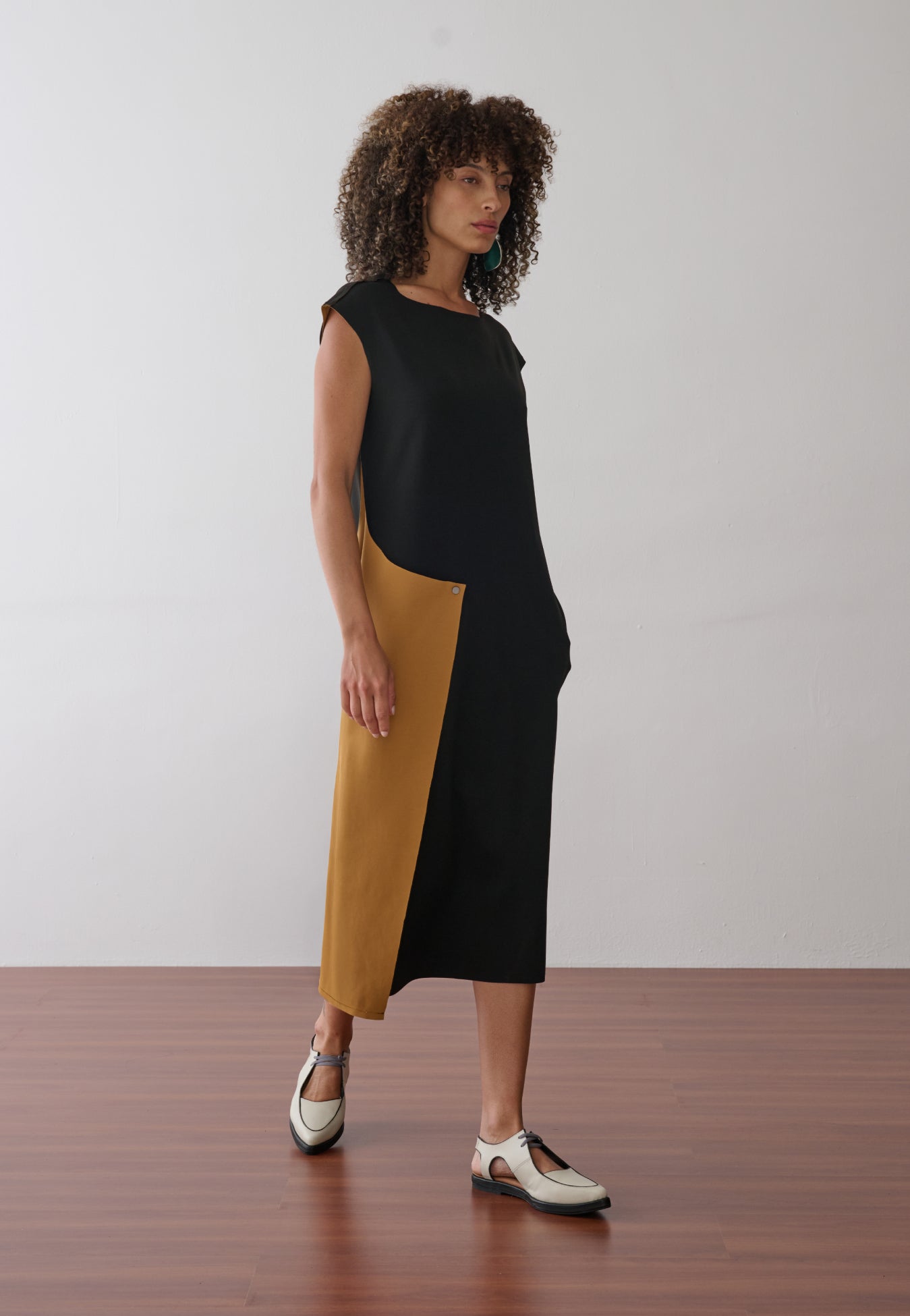 Vestido Block Bicolor