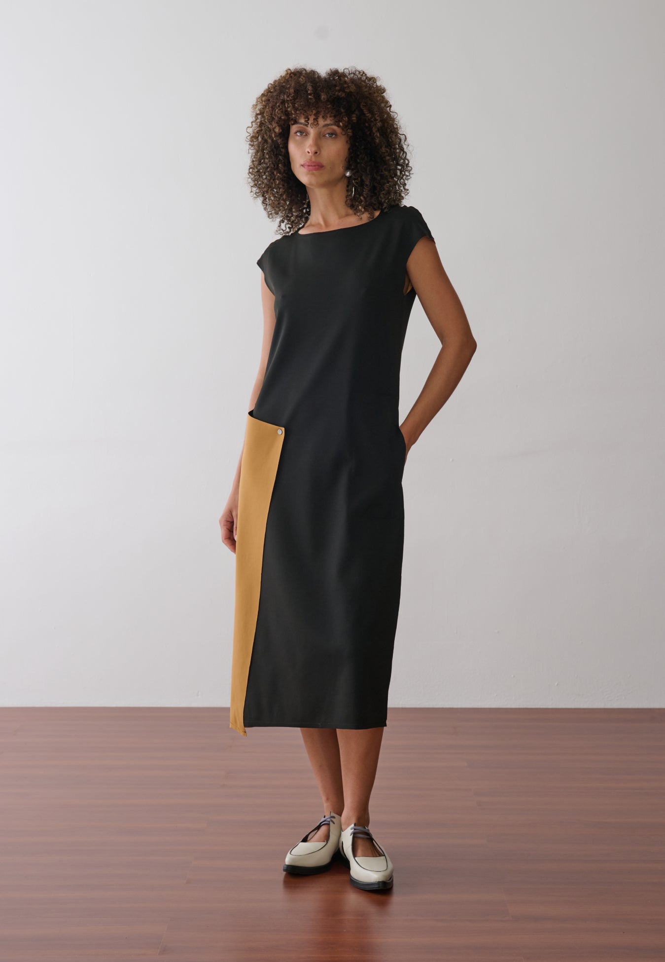 Vestido Block Bicolor