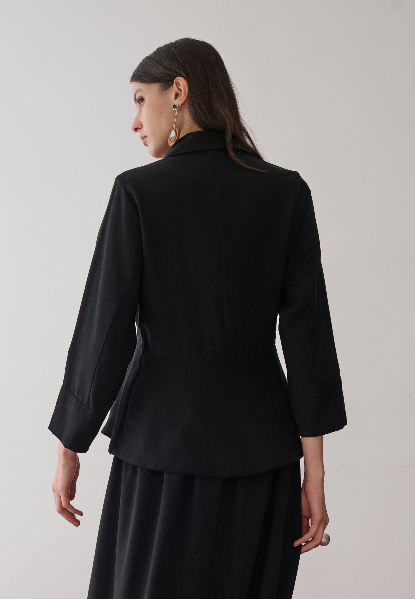 Blazer Acinturado Peplum