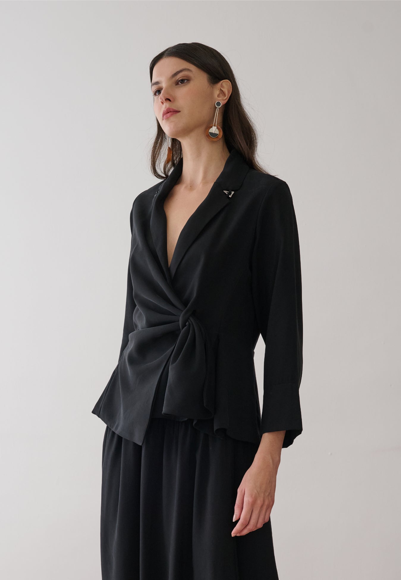 Blazer Acinturado Peplum