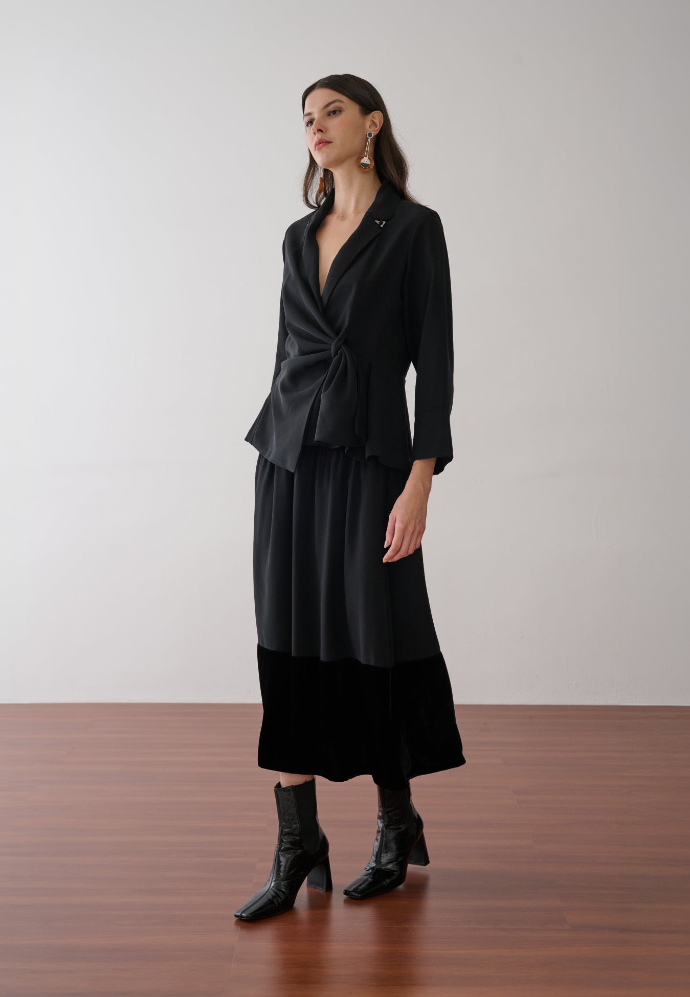 Blazer Acinturado Peplum