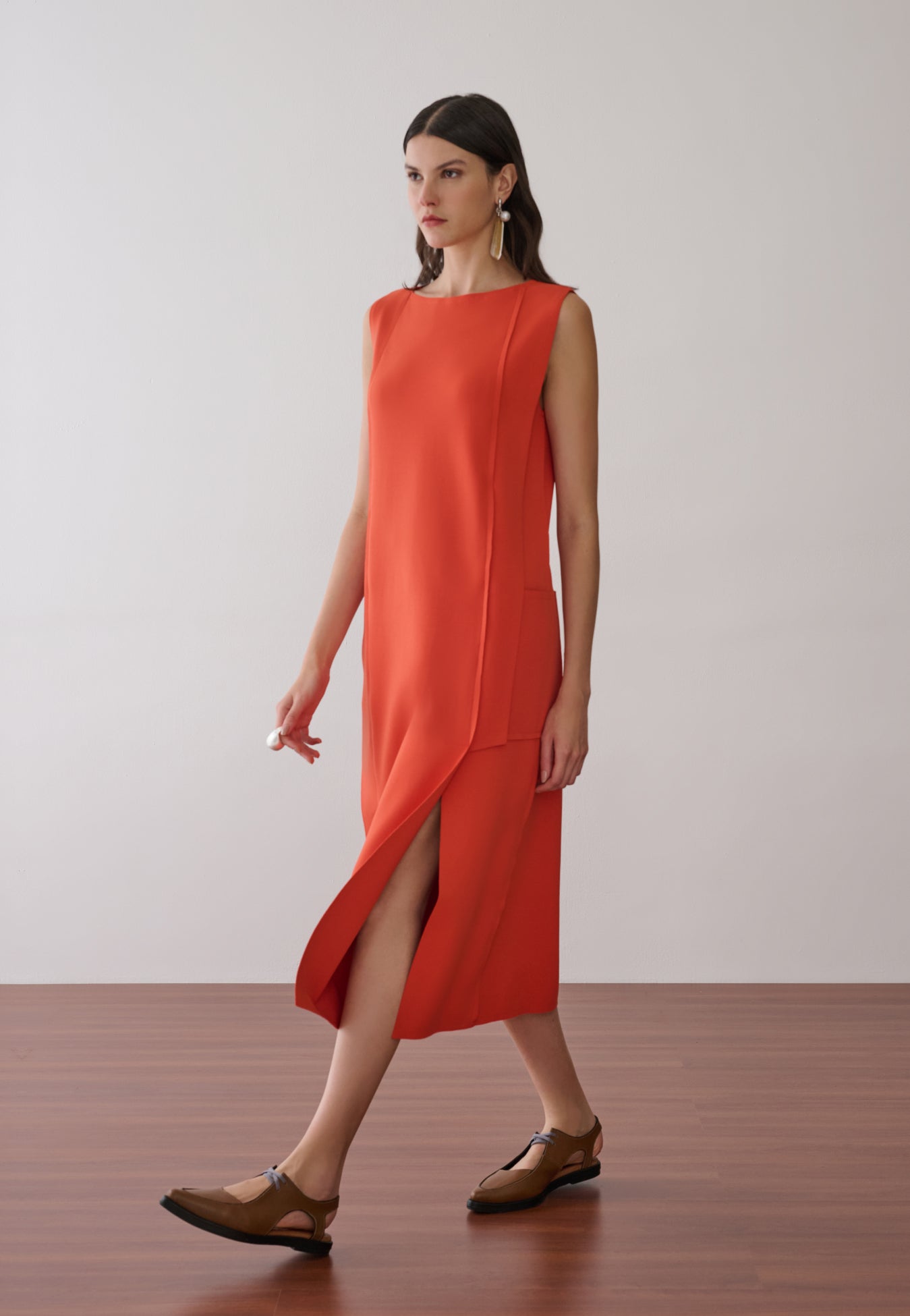 Vestido Midi Painéis