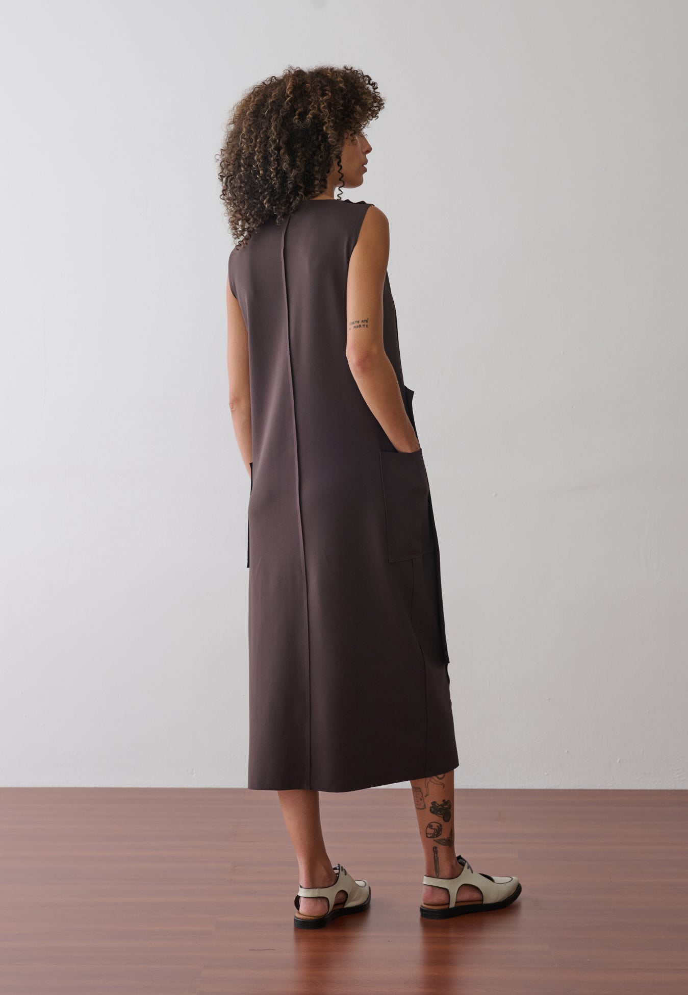 Vestido Midi Painéis