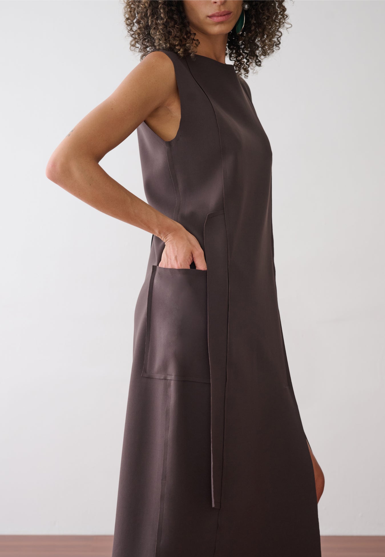 Vestido Midi Painéis