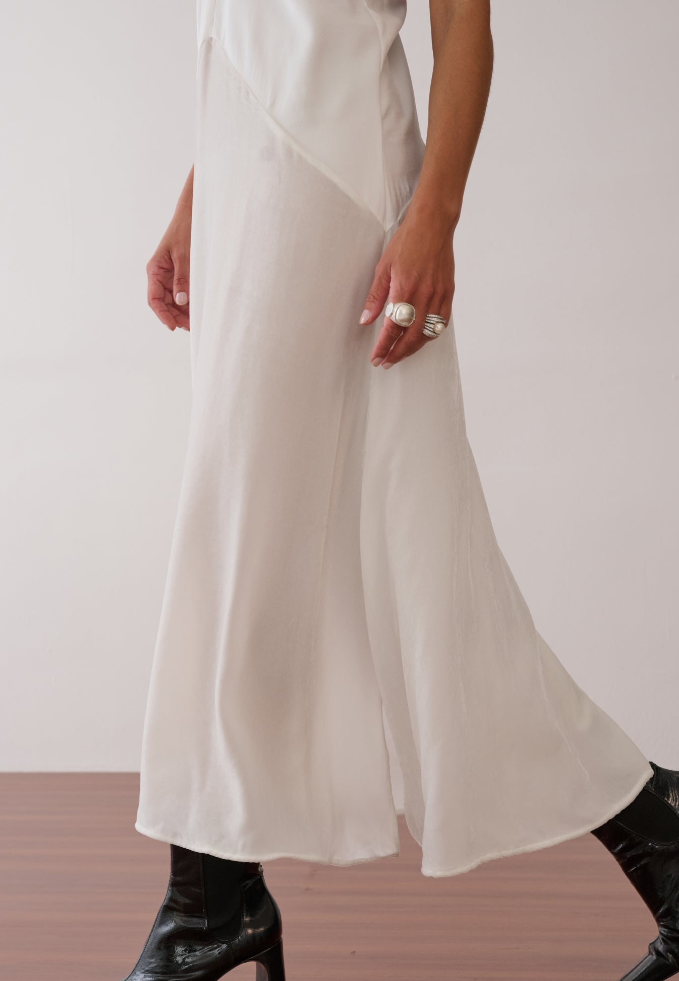 Slip Dress Veludo