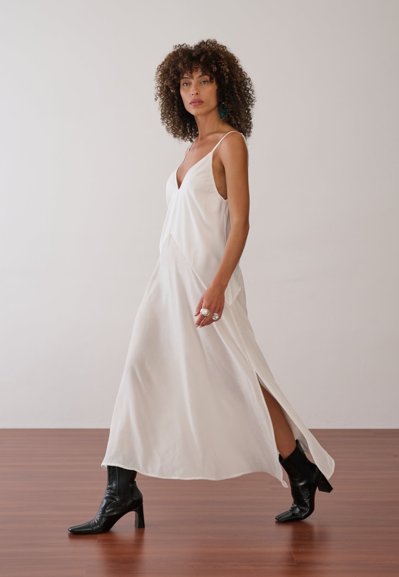 Slip Dress Veludo