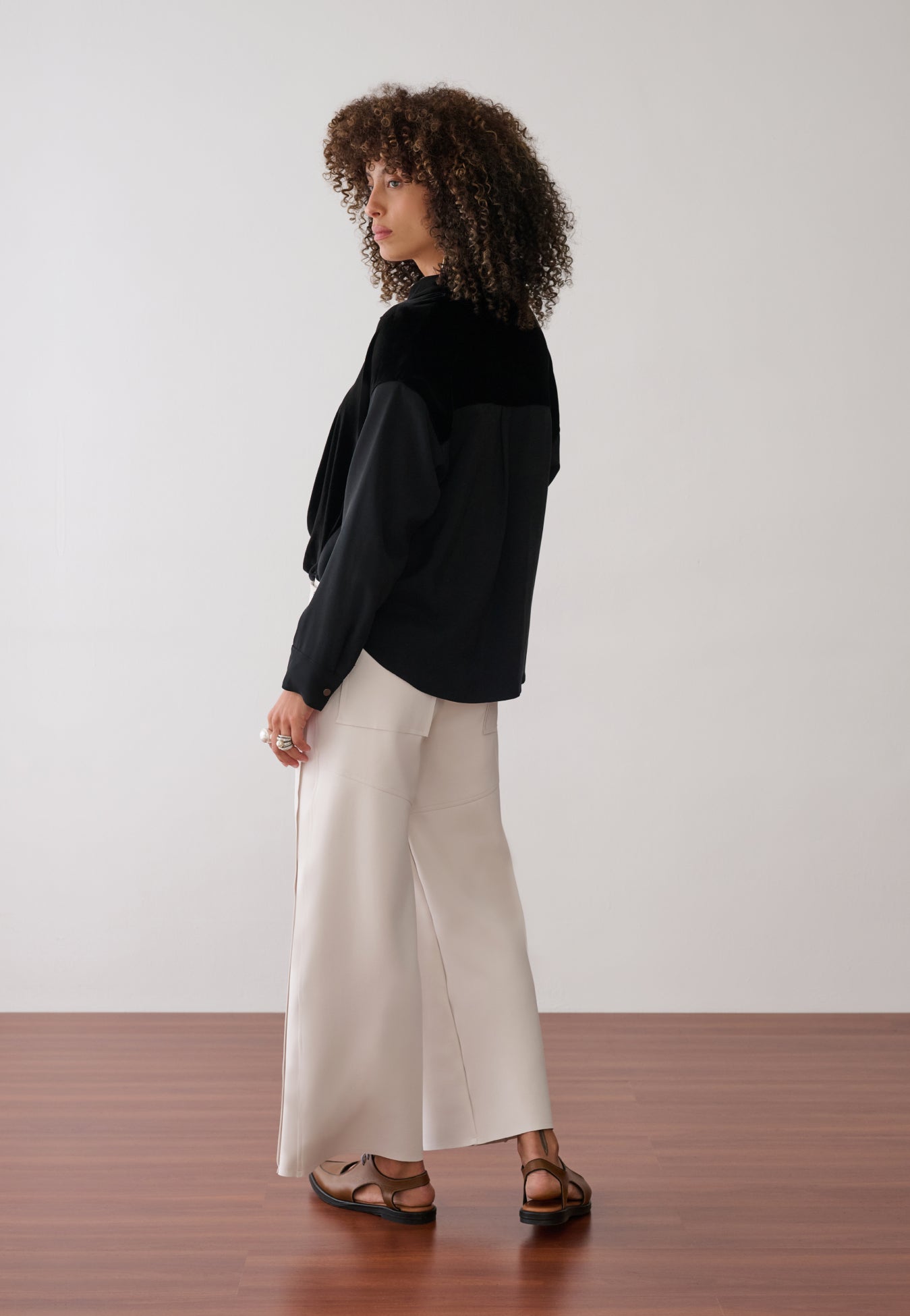 Calça Wide Barrel