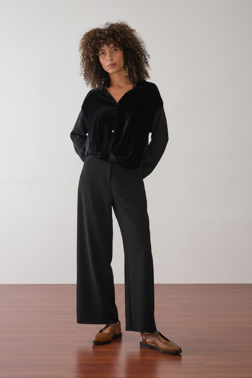 Calça Wide Barrel