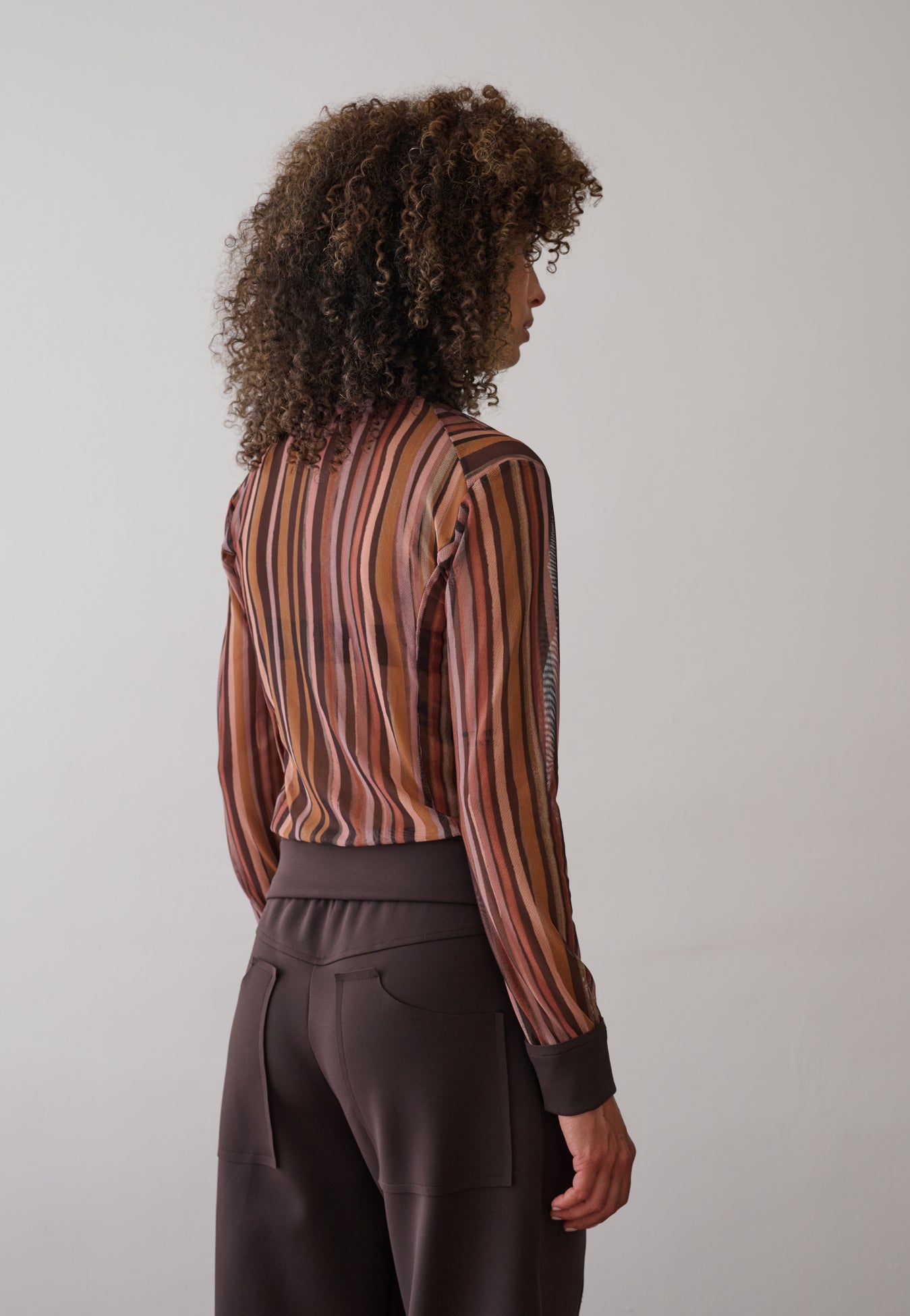 Blusa tule Estampada